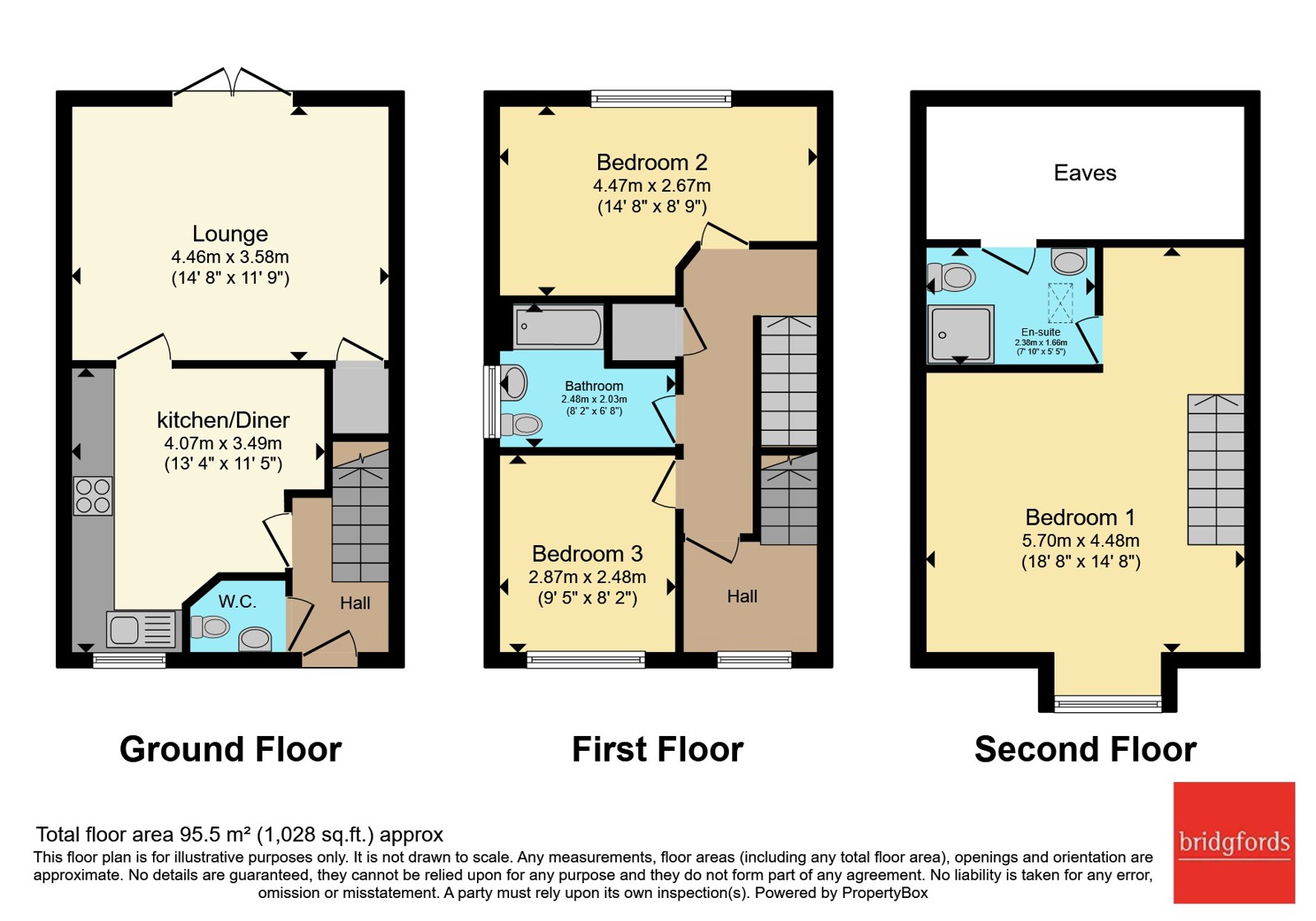 54, Dartmoor Close, Cheshire floorplan