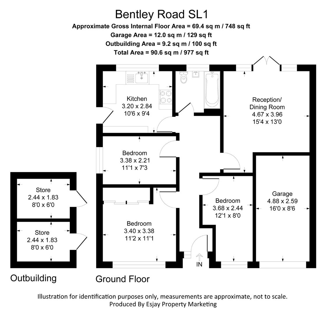 28, Bentley Road, Slough floorplan