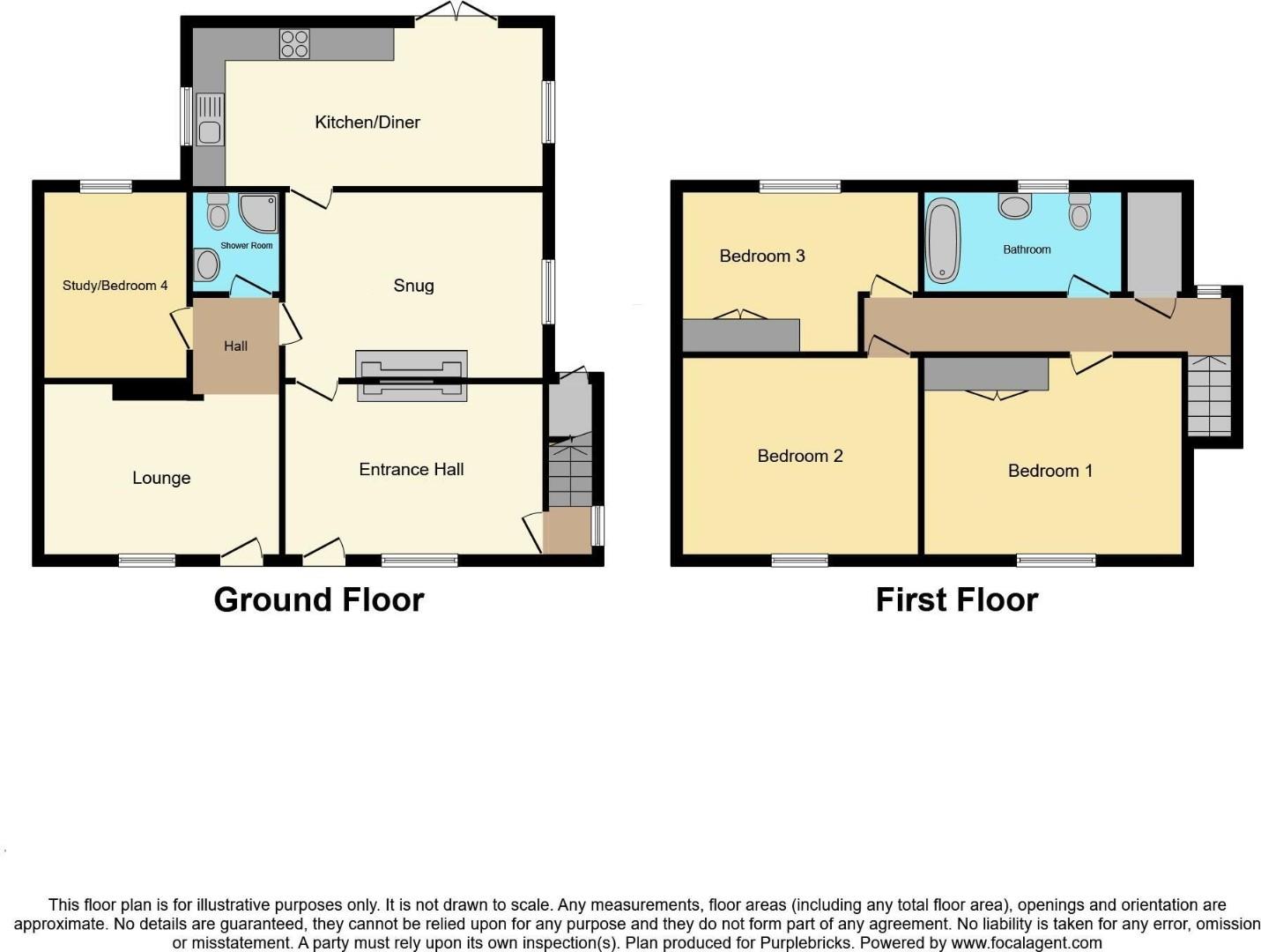 6, Stable Yard Cottages, Little Easton floorplan