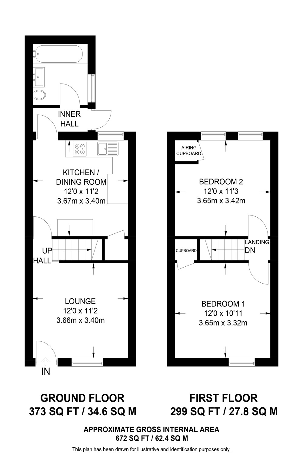 14, Victoria Street, Reading floorplan