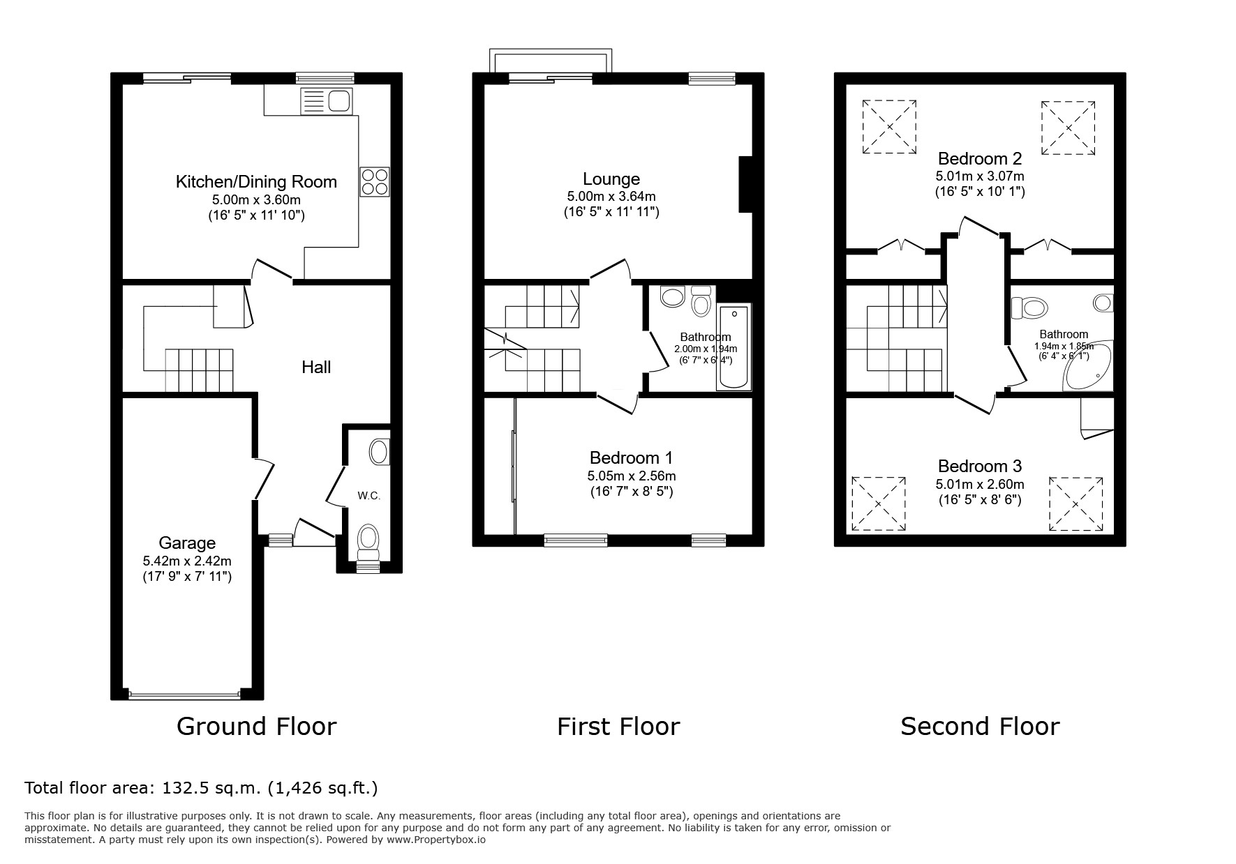5, The Anchorage, Chester floorplan