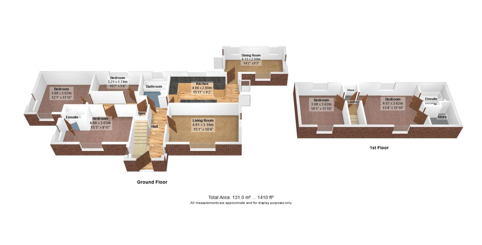 1 Pilgrim Cottage, Heads Lane, Bournemouth floorplan