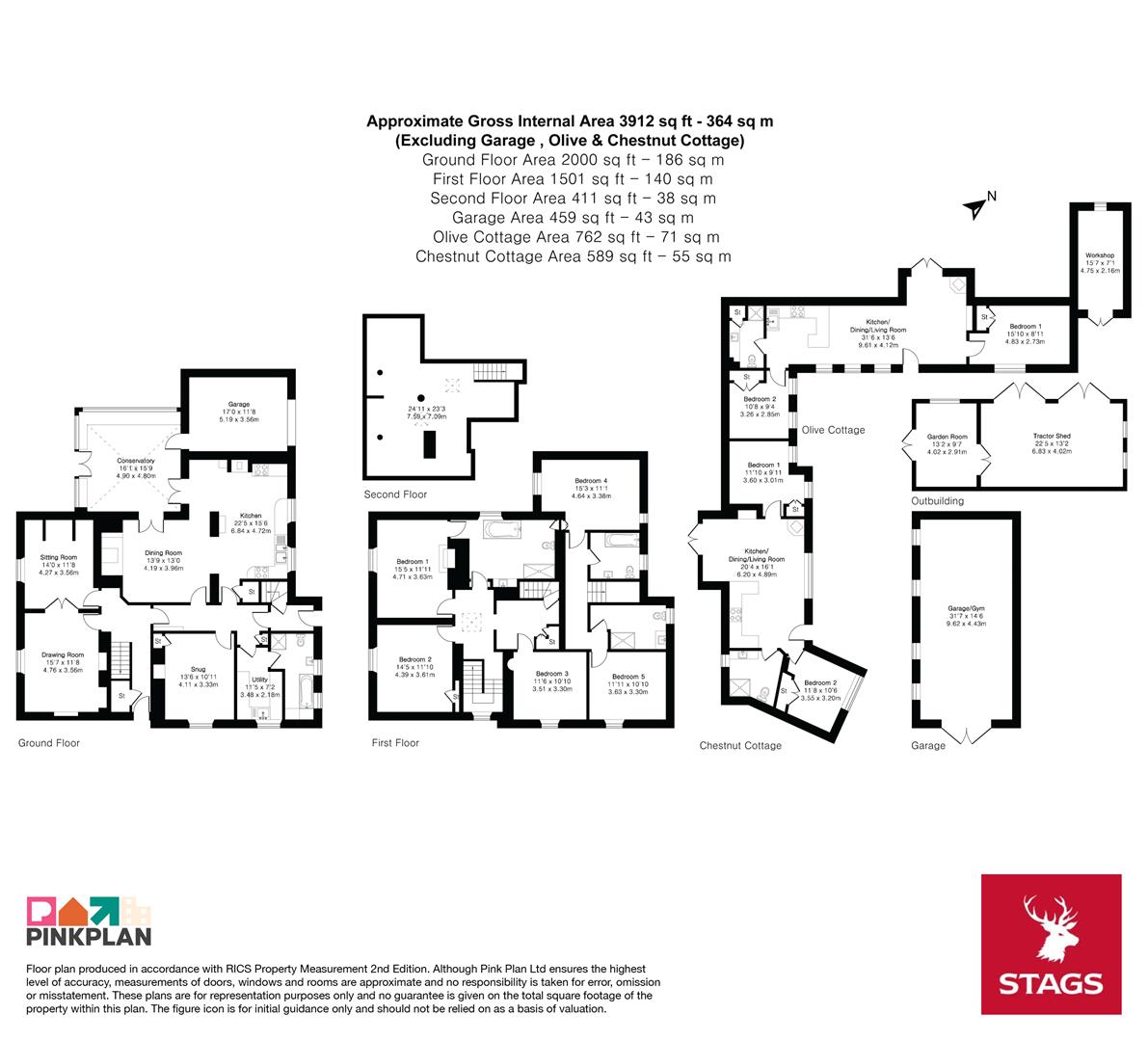 Lower Treluswell Farm, Penryn floorplan