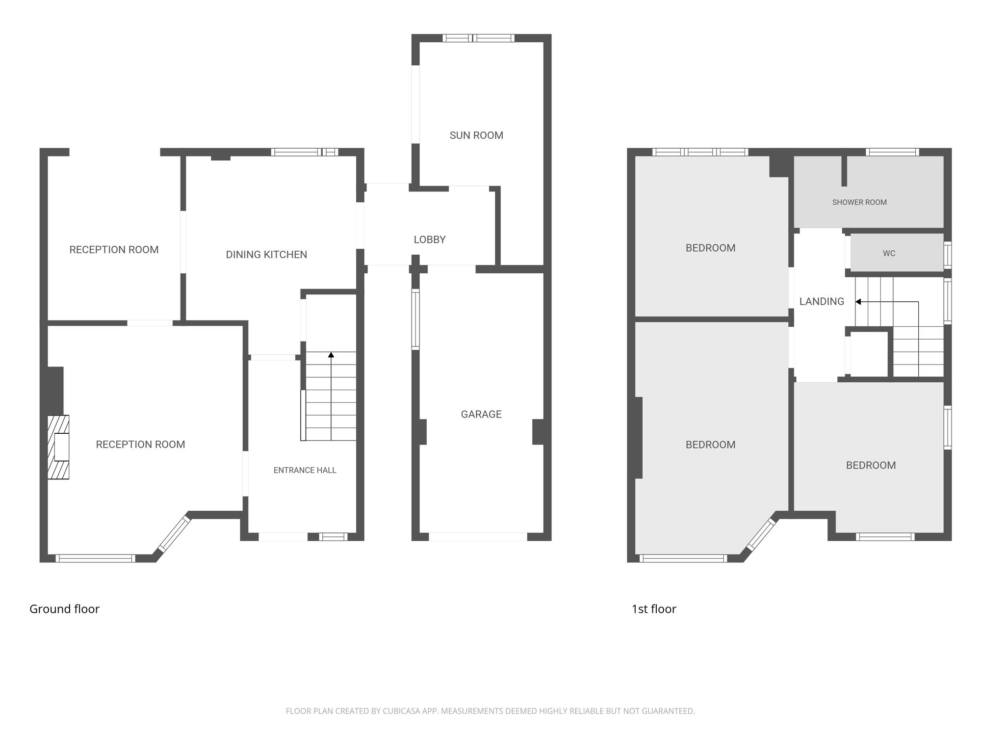 12 Glen Way, Leicester floorplan