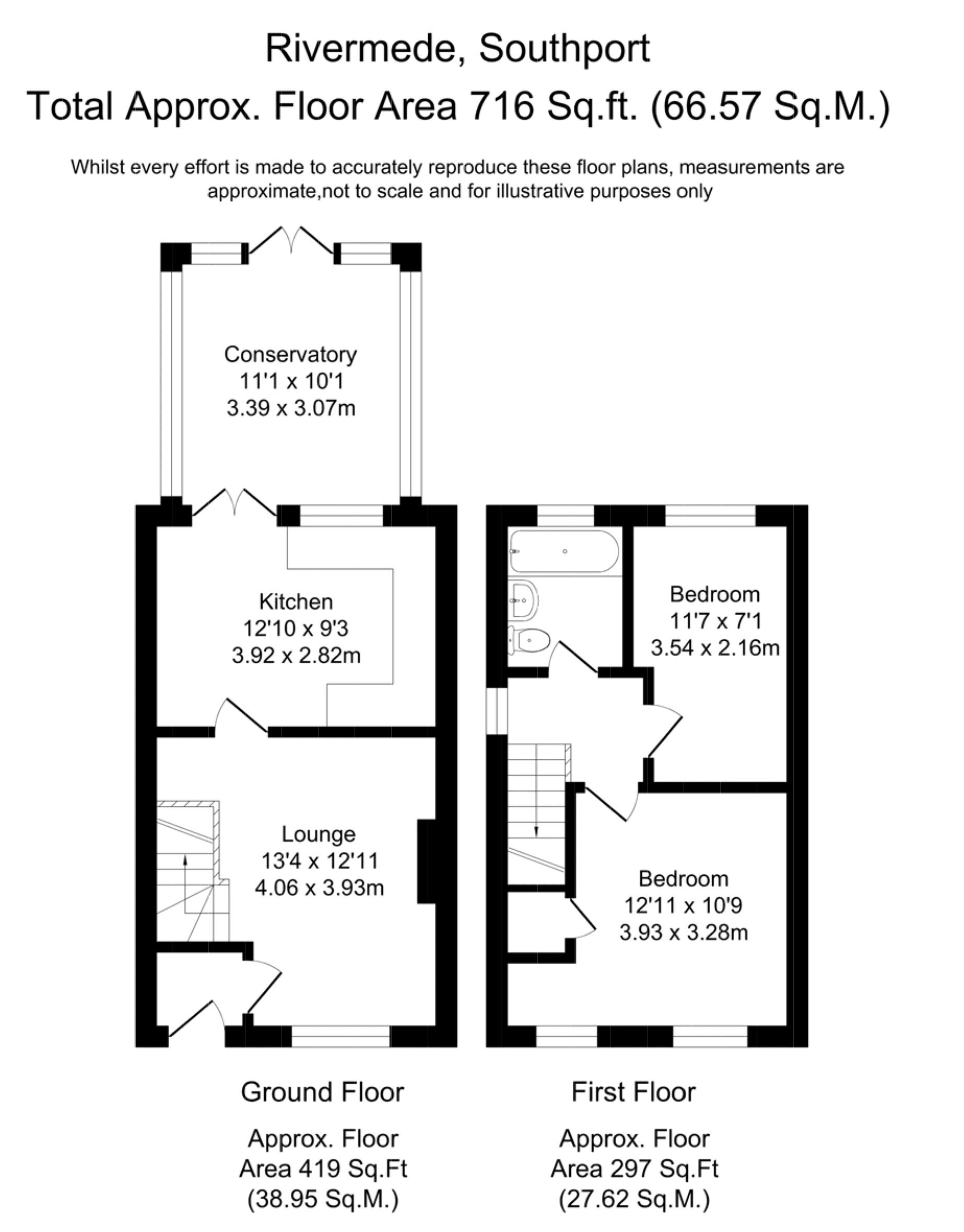 2 Bedrooms Semi-detached house for sale in Rivermeade, Southport PR8