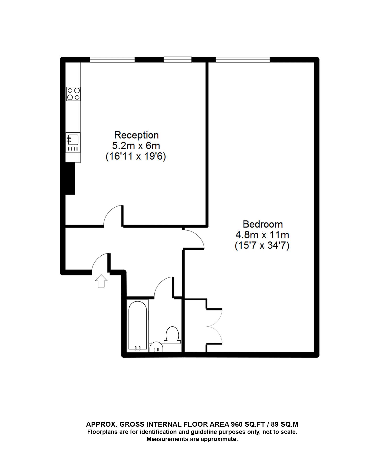 1 Bedrooms Flat to rent in Commercial Road, London E1