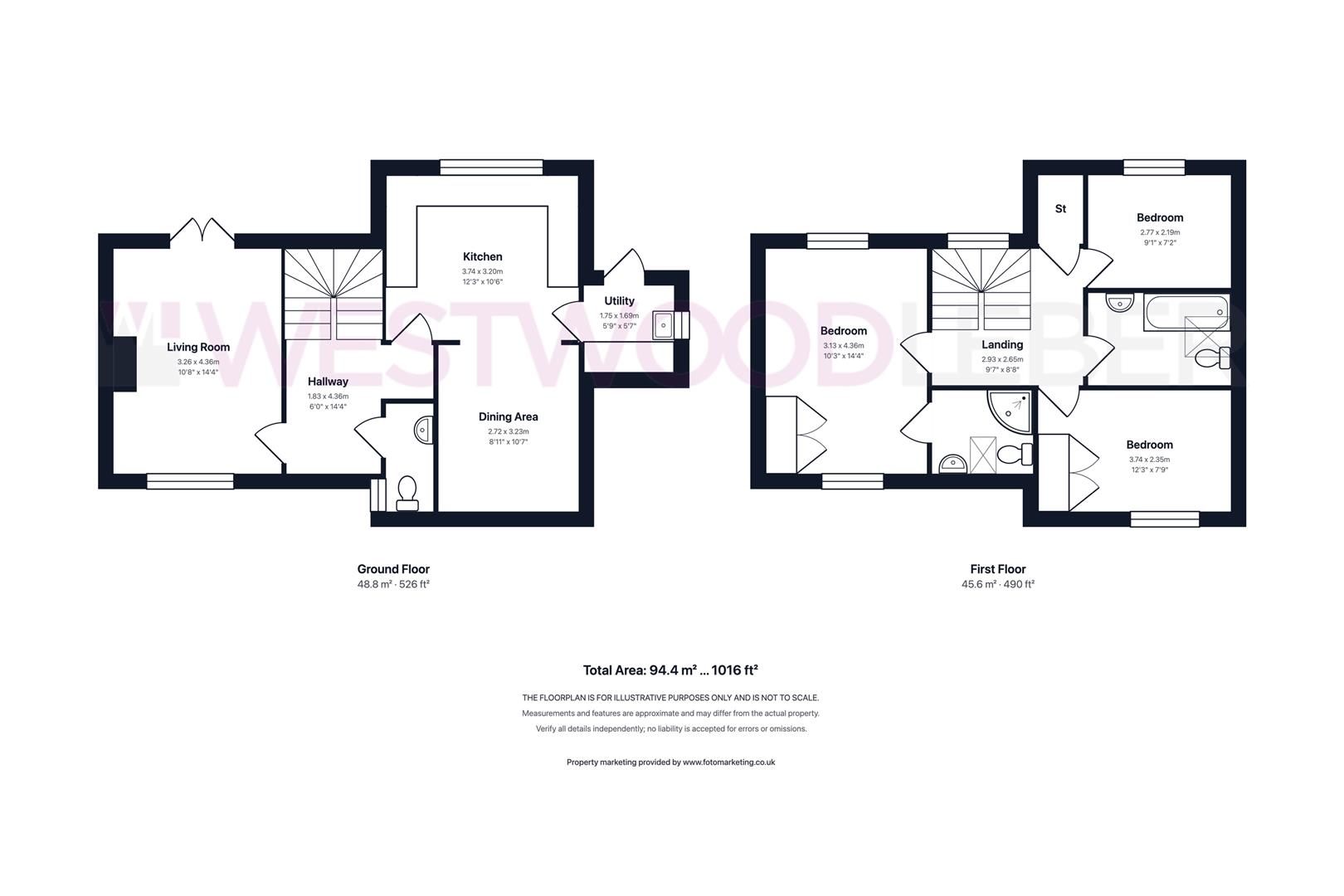 7 Riverbank Cottages, Station Road, Broxbourne floorplan