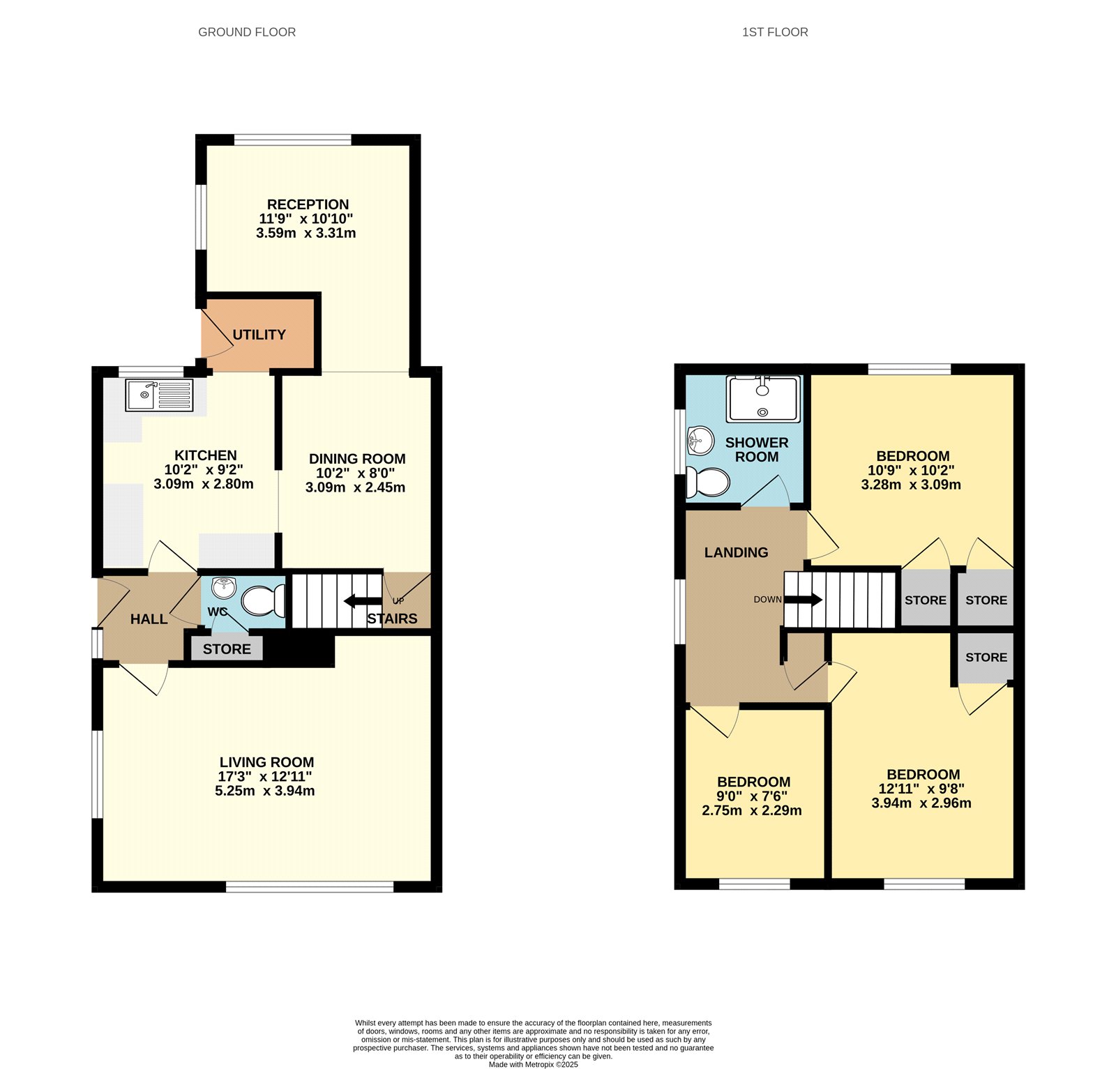 1, St. Helens Drive, Bristol floorplan