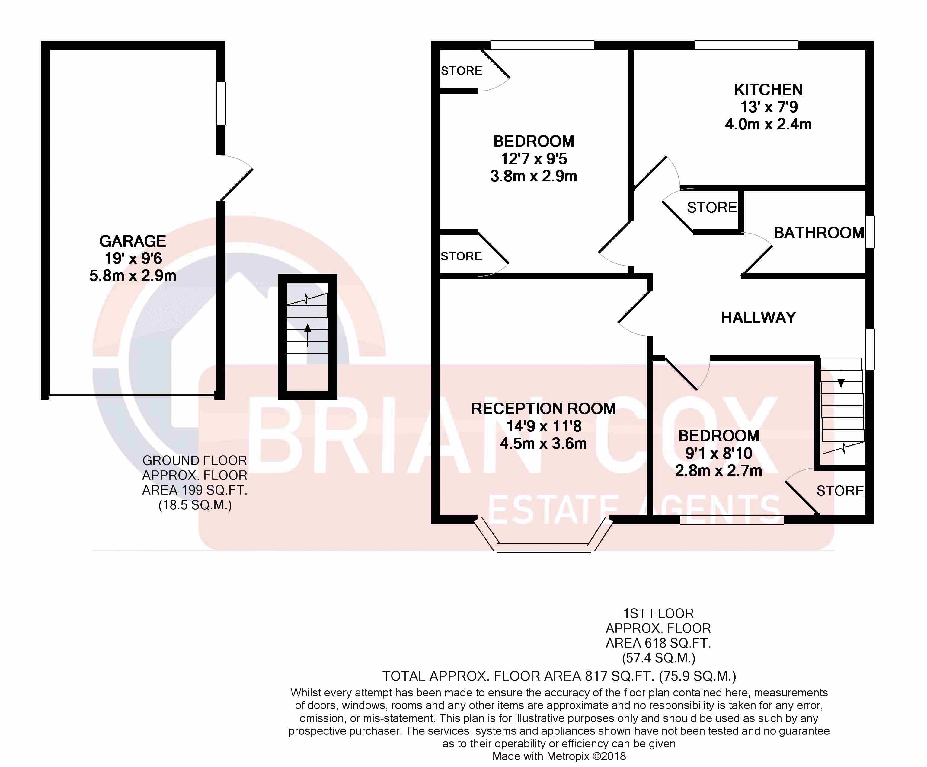 2 Bedrooms Maisonette for sale in Weldon Close, Ruislip HA4