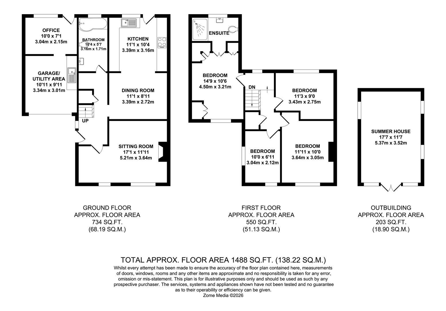 1 Orchard Cottages, Hampstead Lane, Maidstone floorplan