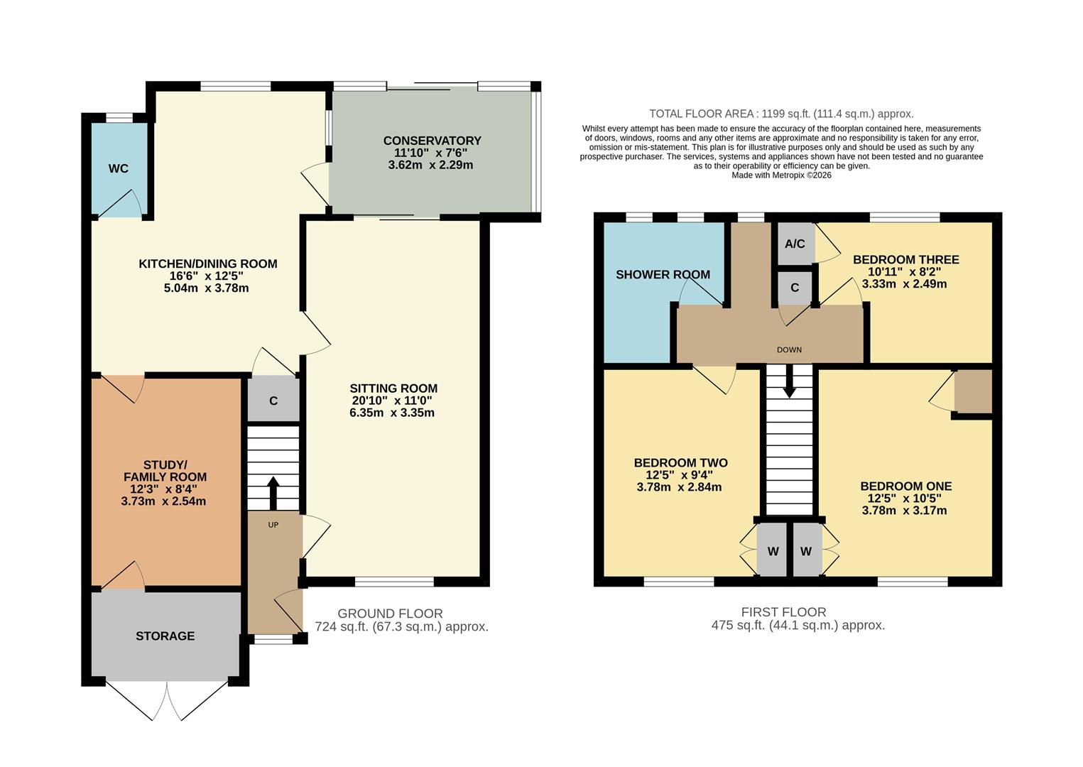 18, Boothmead, Chippenham floorplan