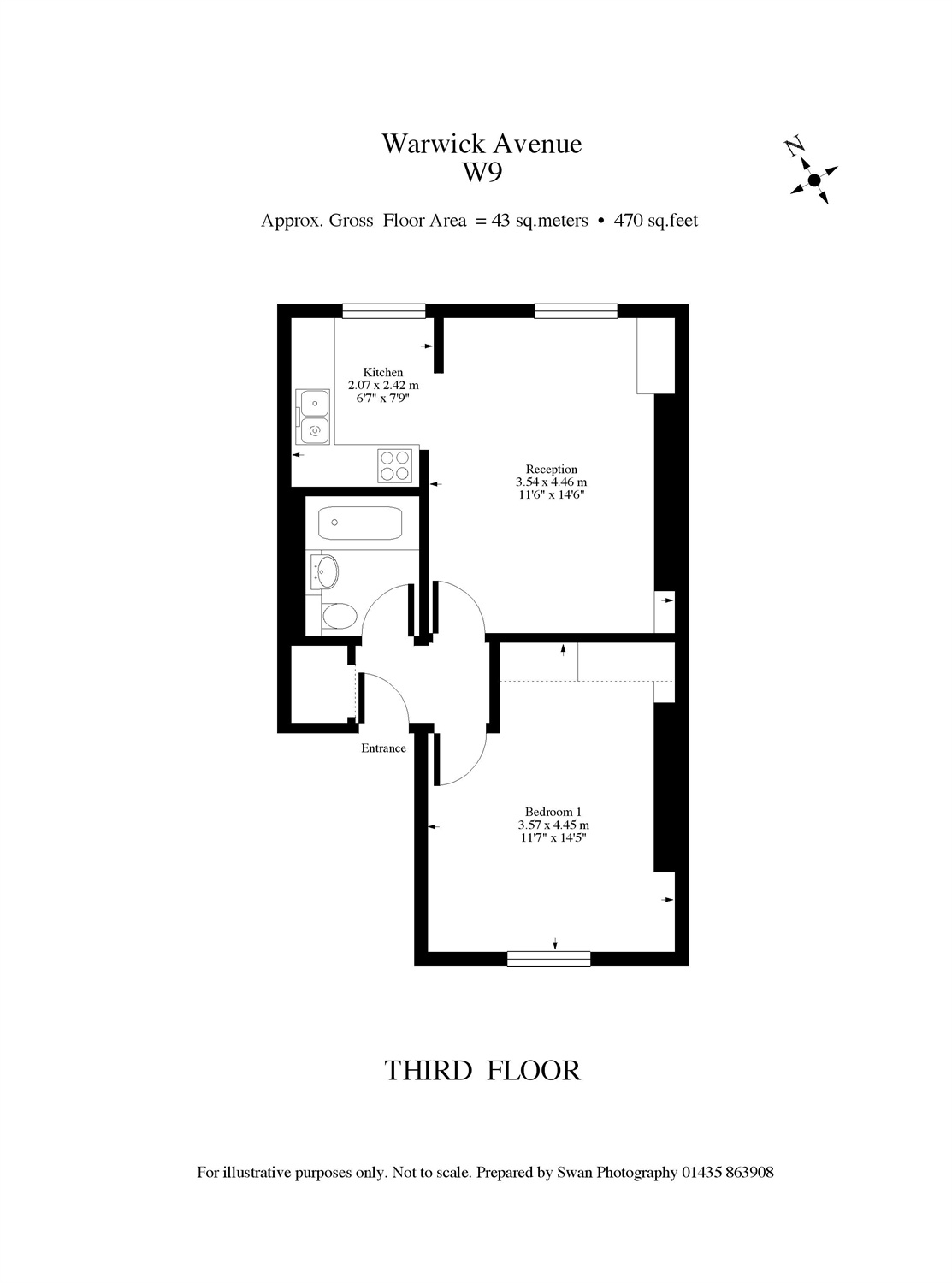 1 Bedrooms Flat for sale in Warwick Avenue, Little Venice, London W9