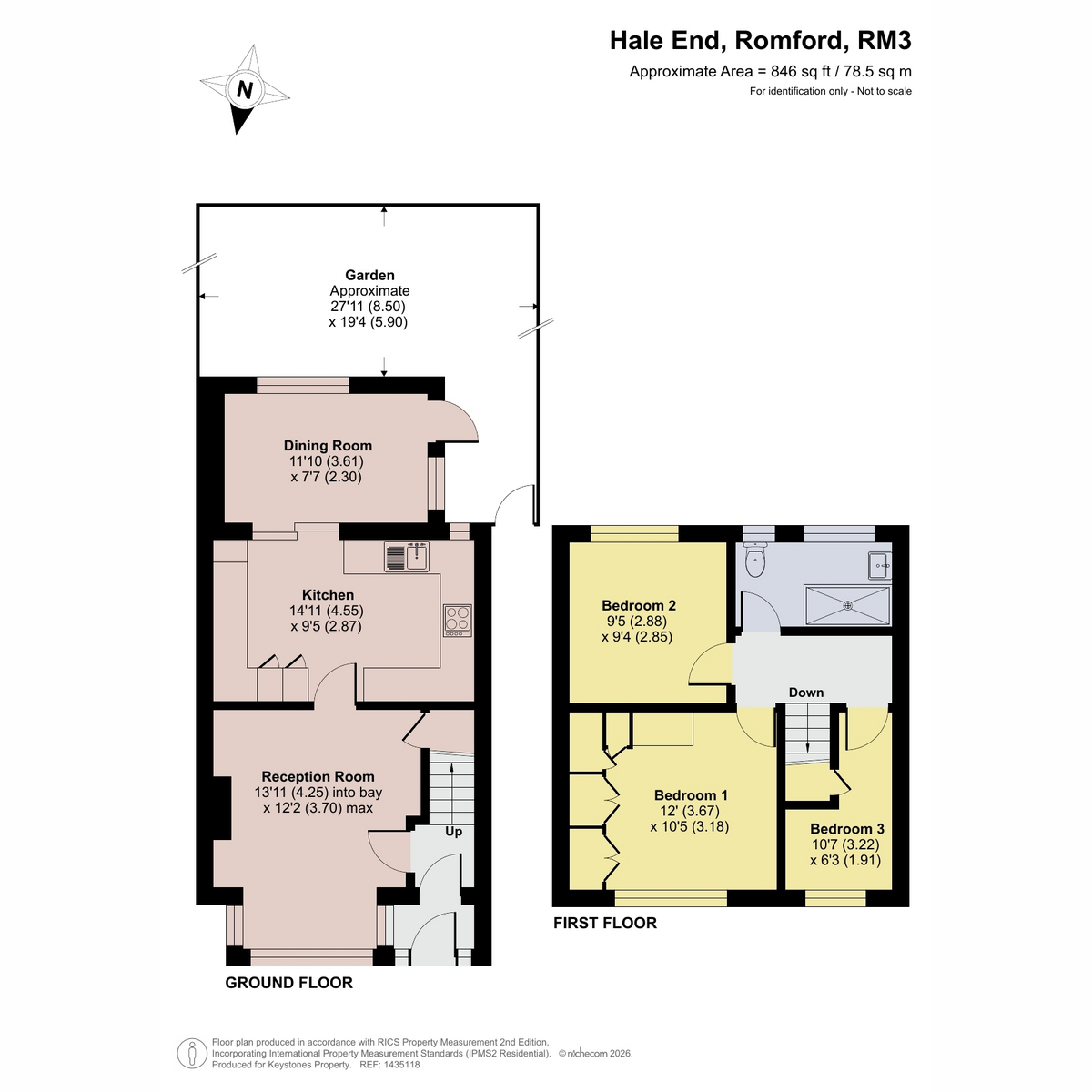 20, Hale End, Romford floorplan