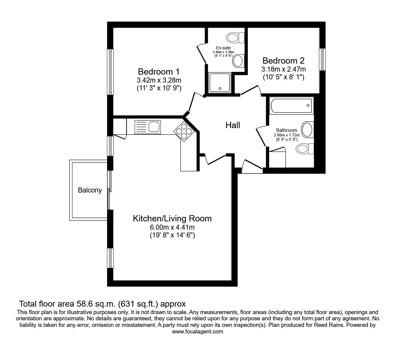 Apartment 54, 39, Chapeltown Street, Greater Manchester floorplan