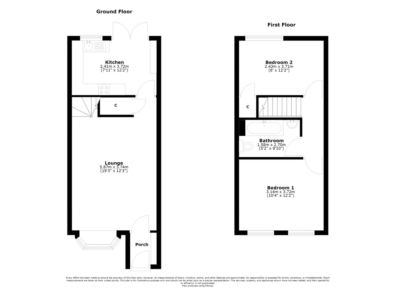86, Mure Avenue, Kilmarnock floorplan