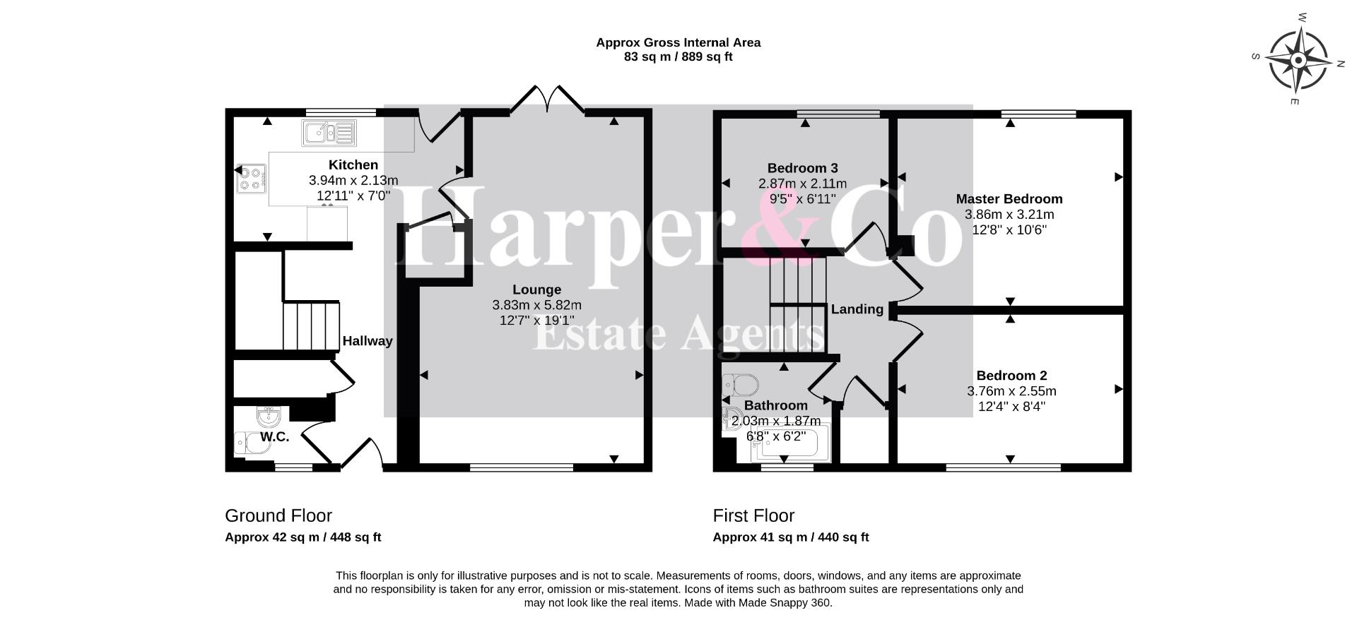 13, Coatham Road, Stockton-On-Tees floorplan