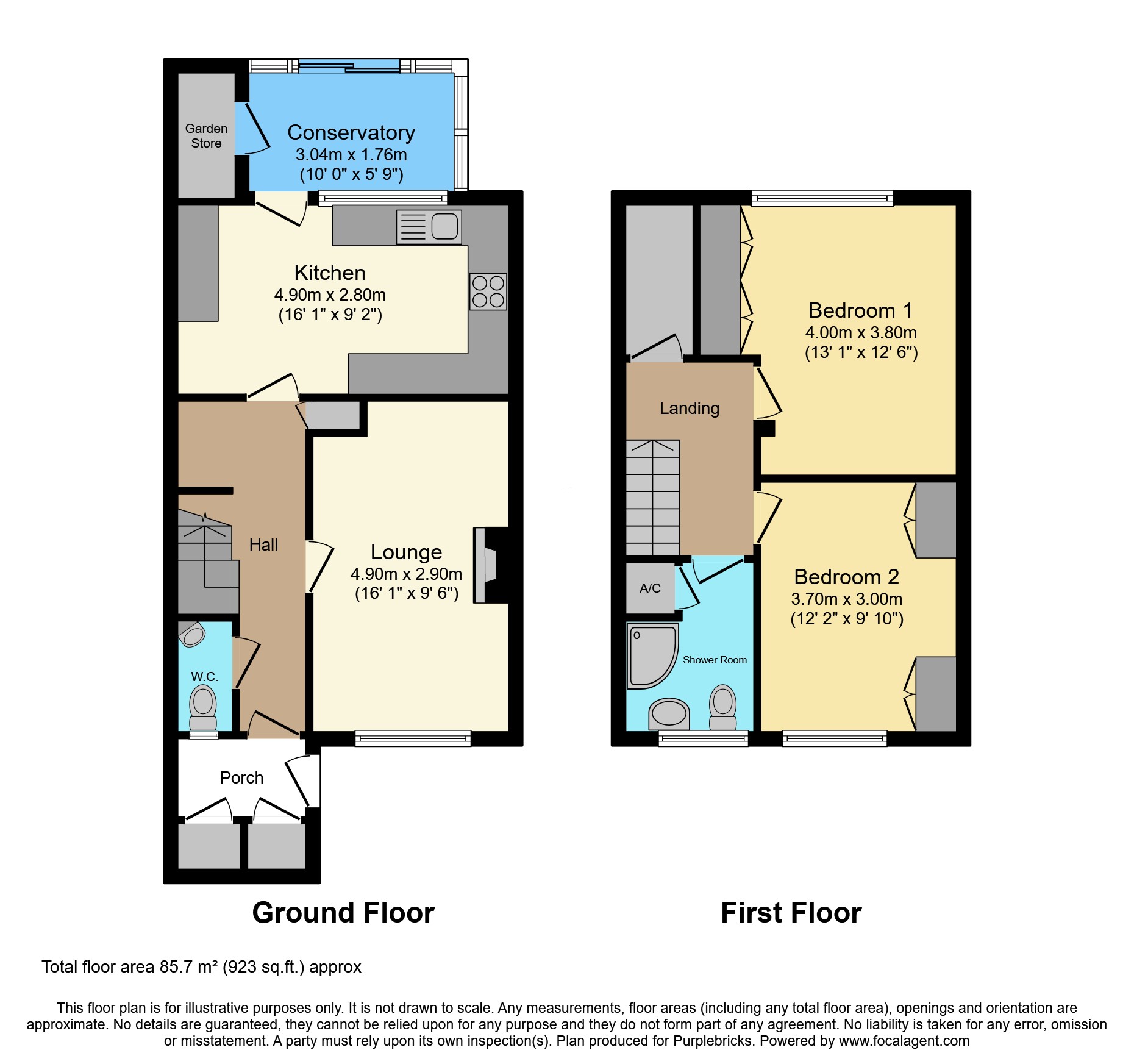 23, Plough Avenue, Birmingham floorplan