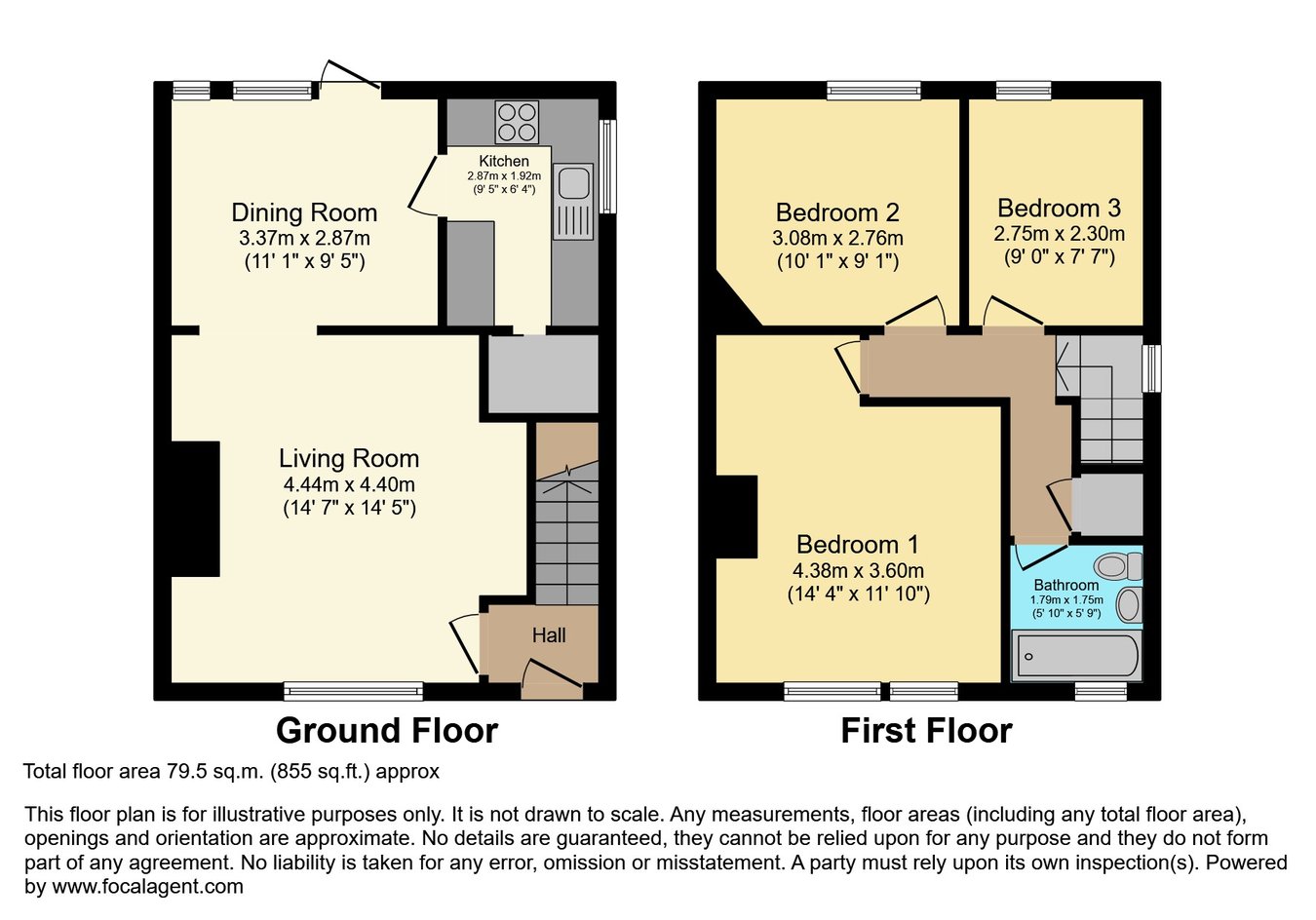 17, Kitchener Avenue, Manchester floorplan