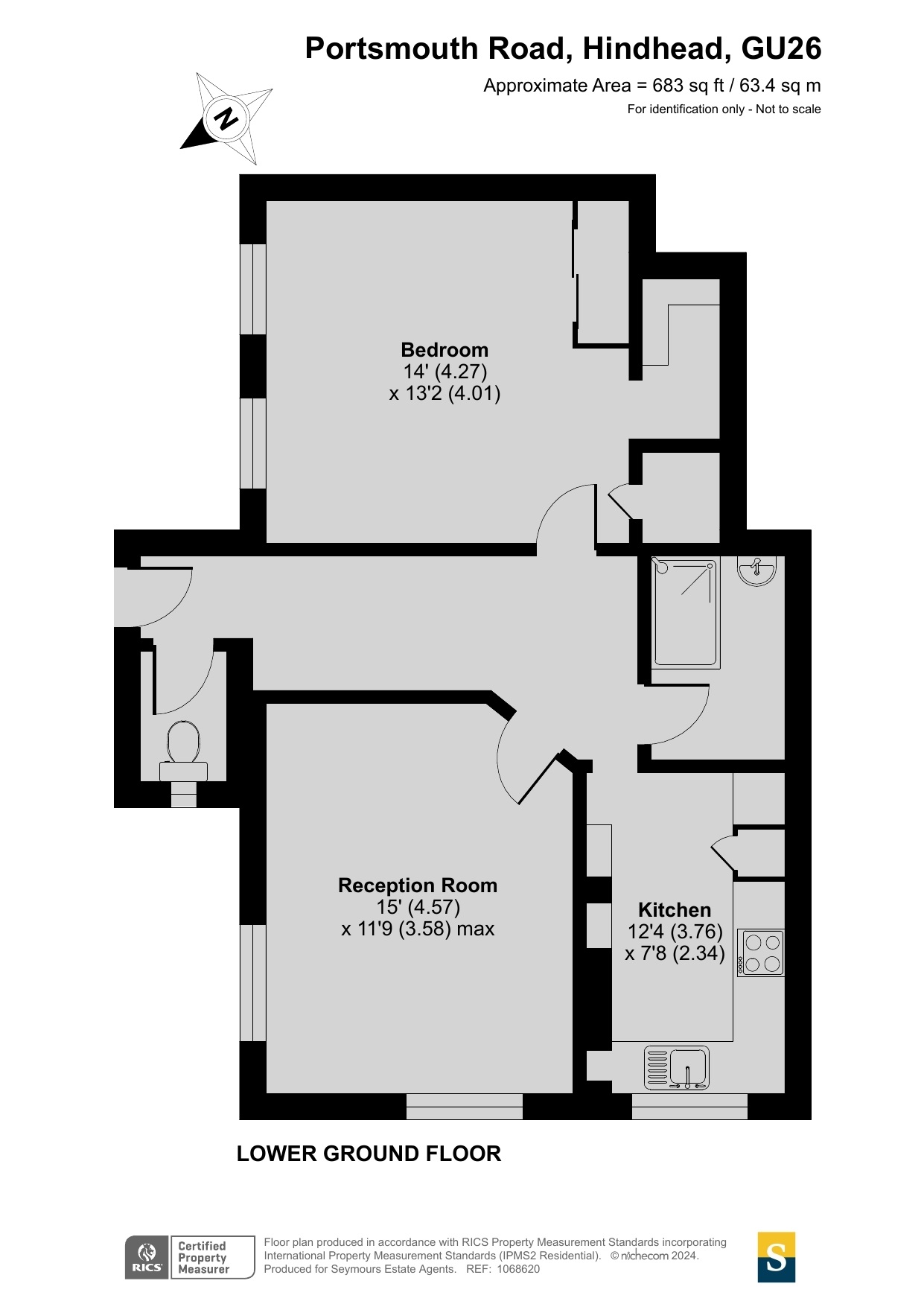 Flat 9, Nutcombe Heights, Hindhead floorplan