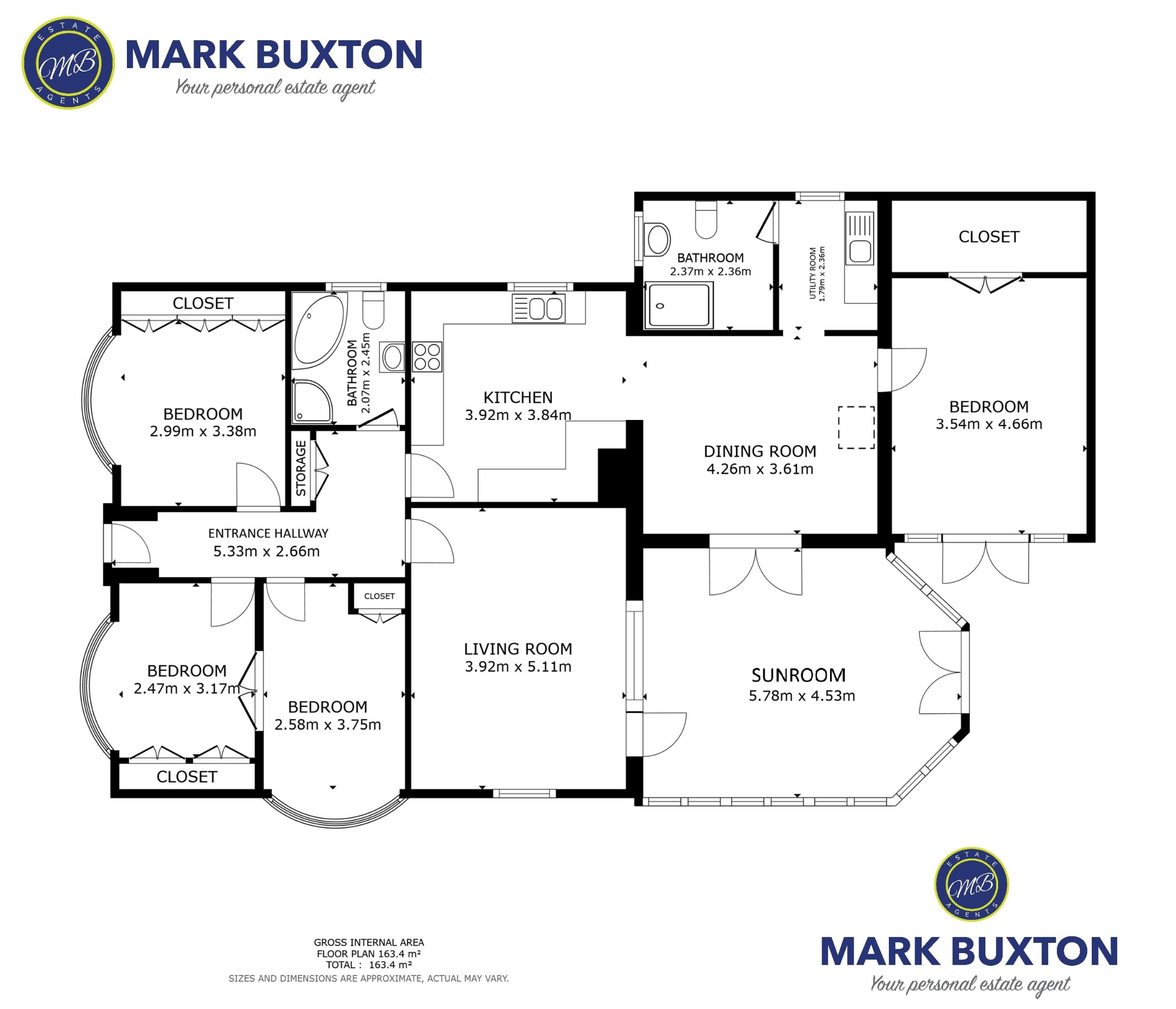 43 Sandon Road, Stoke-on-Trent floorplan