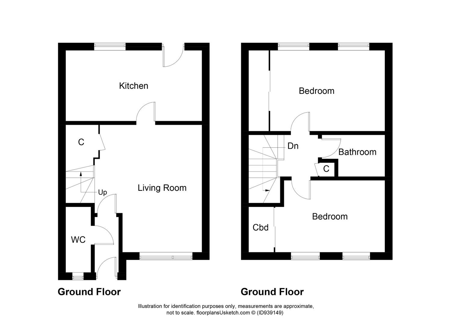 Cameron Drive, Dysart, Kirkcaldy KY1, 2 bedroom terraced house for sale