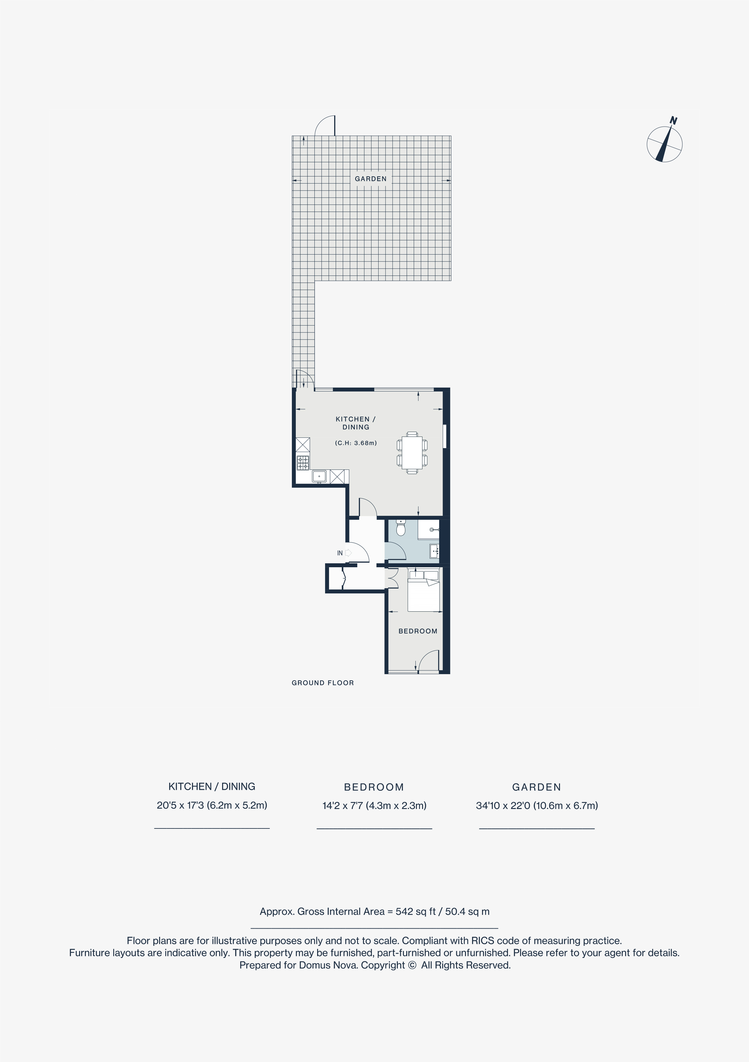 SL Flat 2, 21, Arundel Gardens, London floorplan