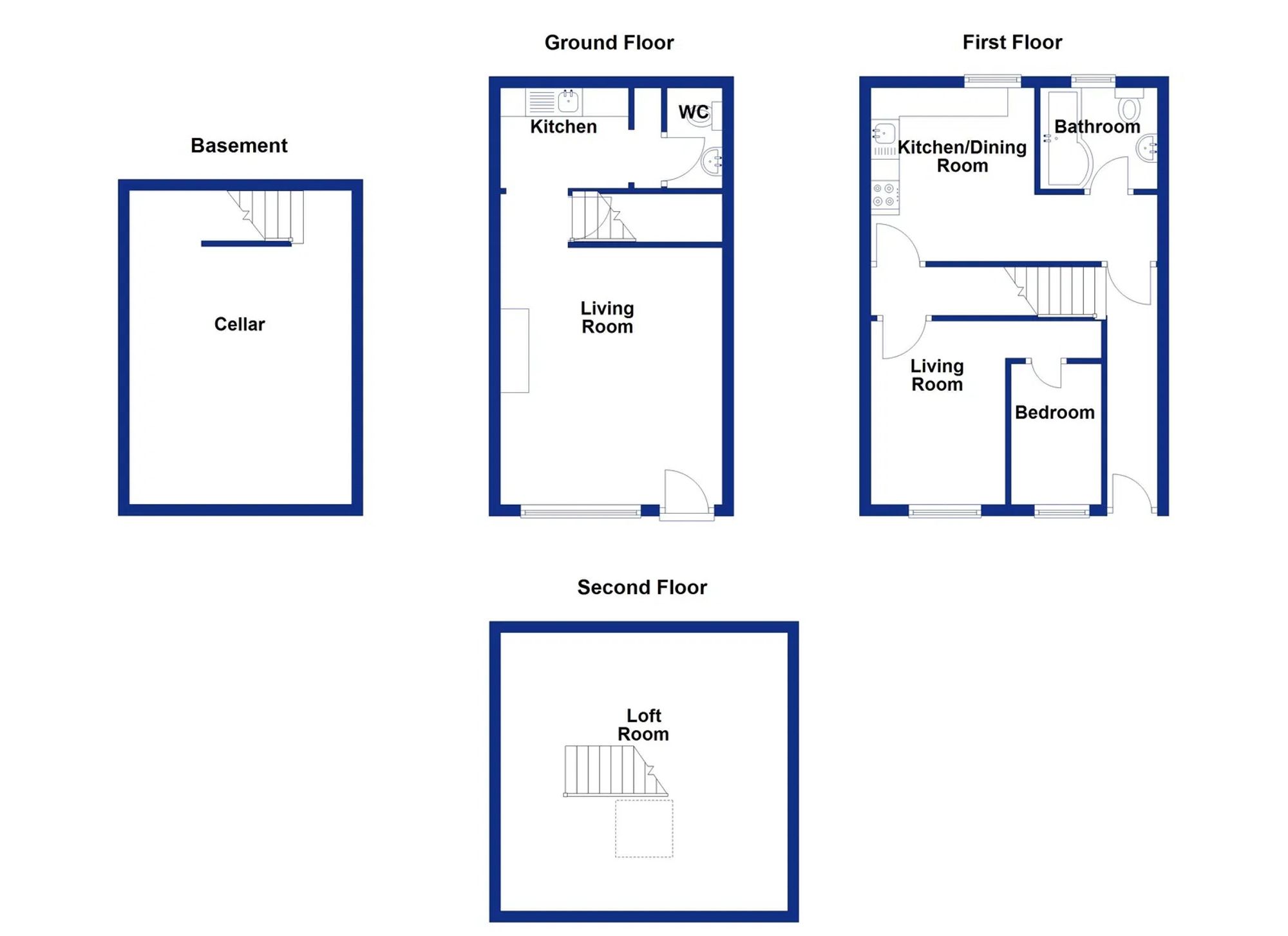 548a Burnley Road, Rossendale floorplan