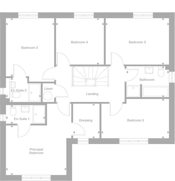 36, Higher Lane, Rainford, St Helens floorplan