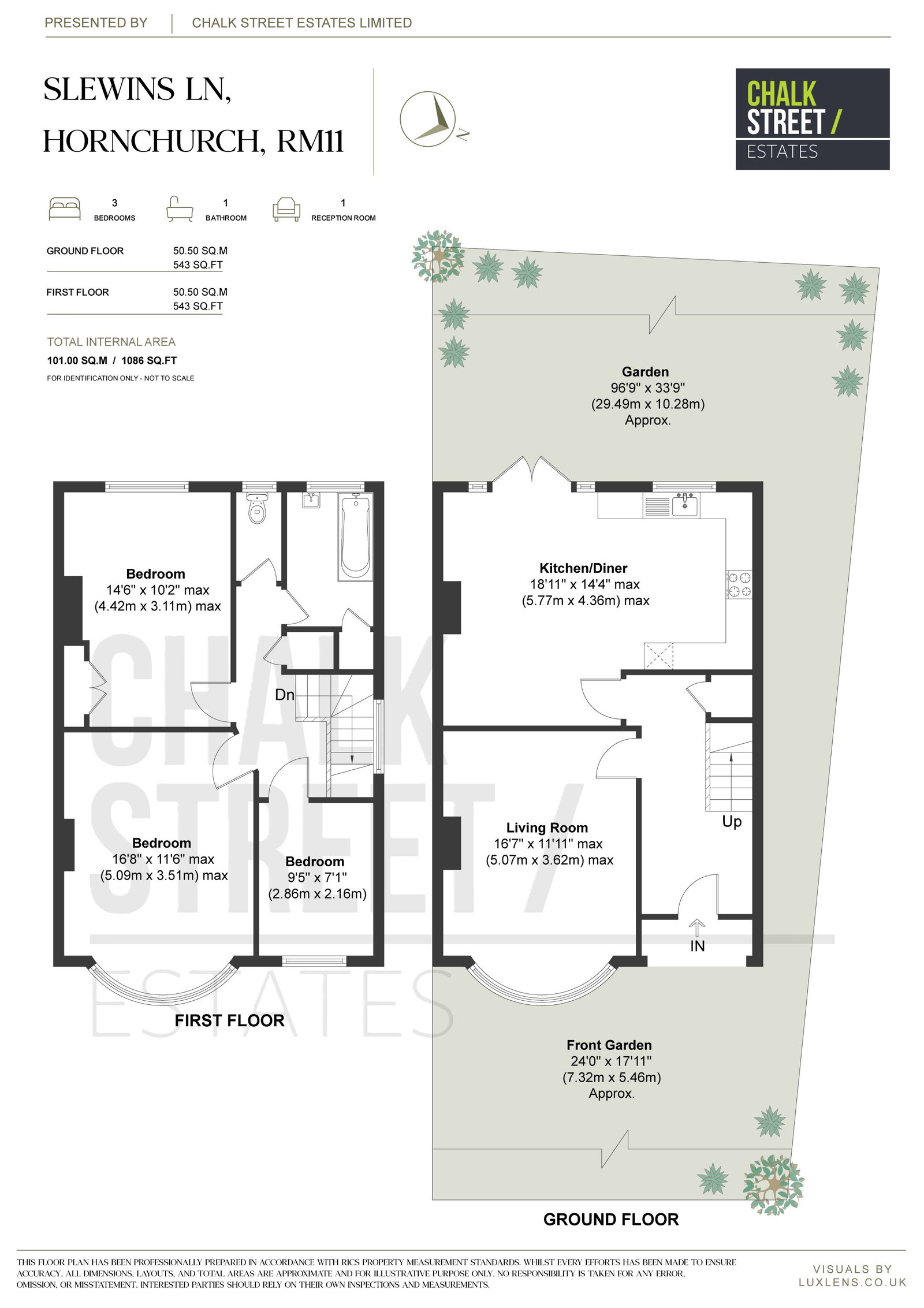 Slewins Lane, Hornchurch floorplan