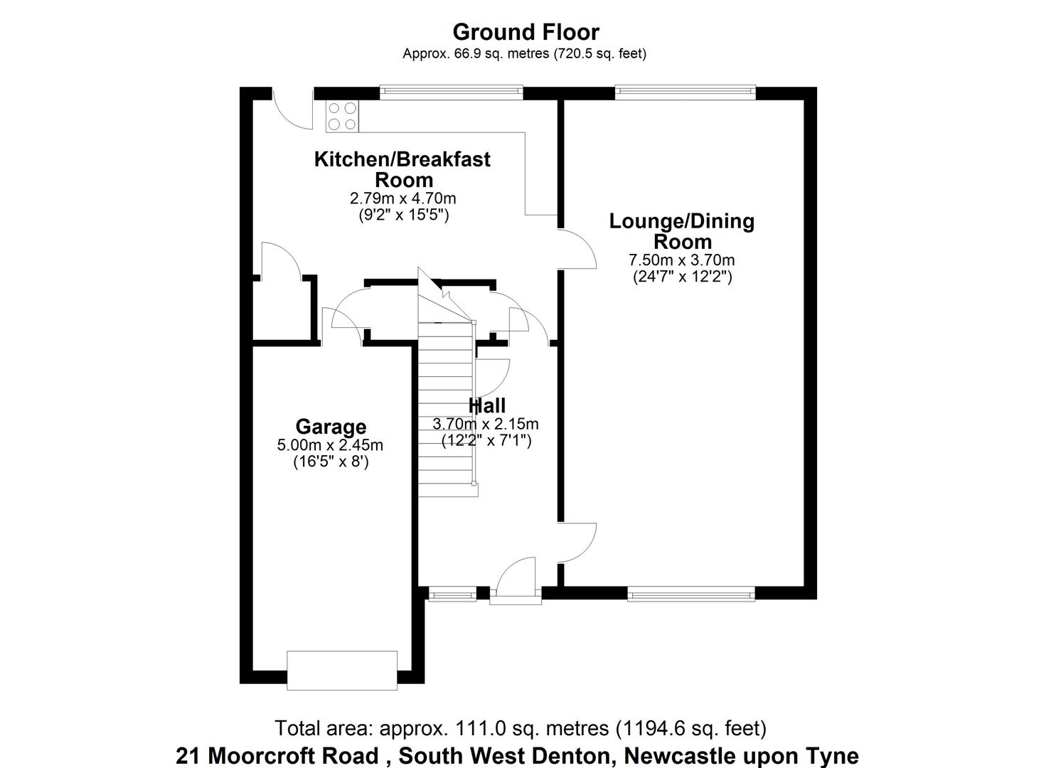 Moorcroft Road, South West Denton, Newcastle Upon Tyne NE15, 3 bedroom