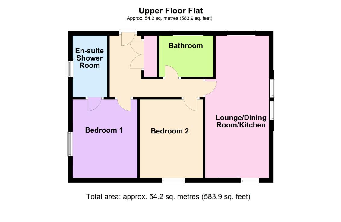 Flat 8 Selway House, Frome Road, Radstock floorplan