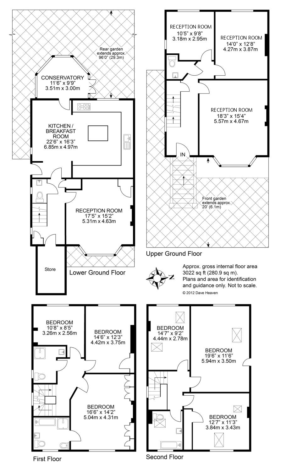 12, Eaton Rise, Ealing floorplan