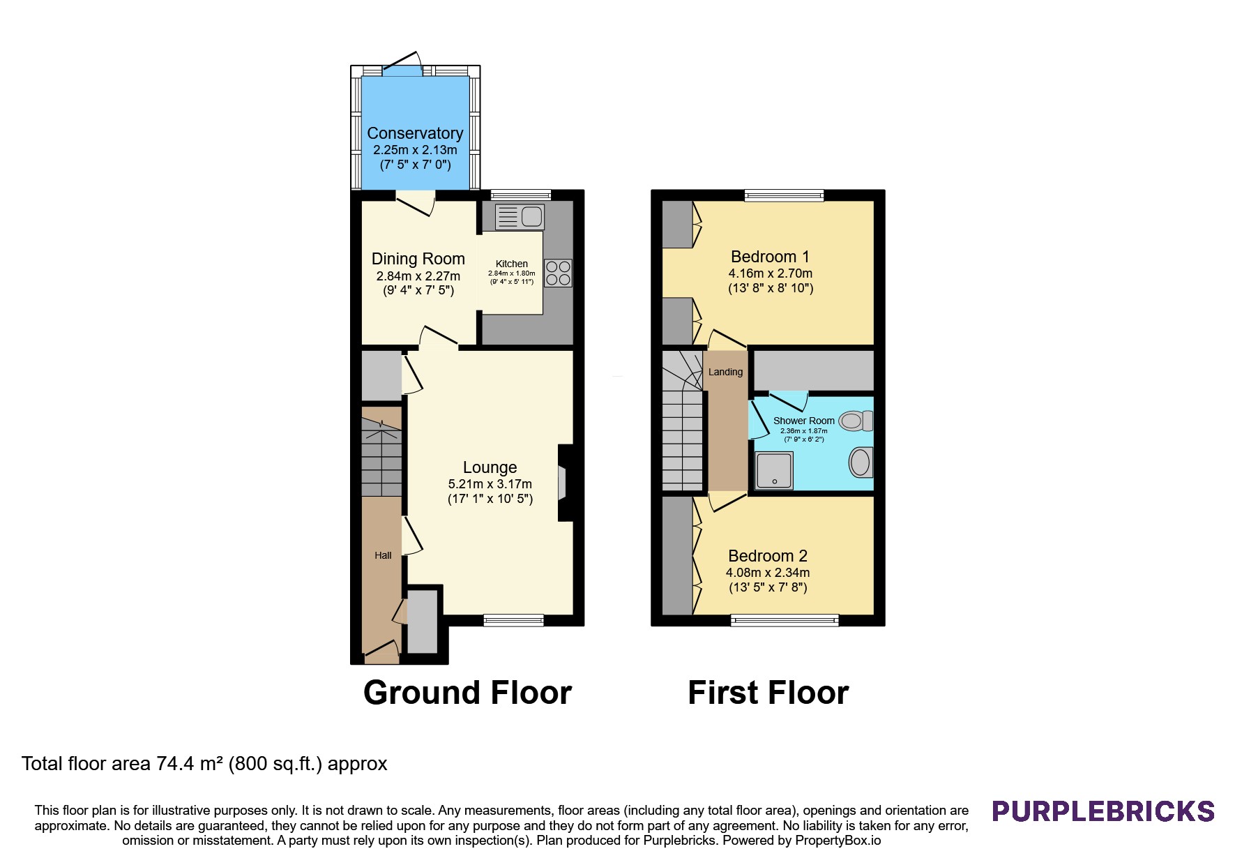 2, Hollins Park, Kippax, Leeds floorplan