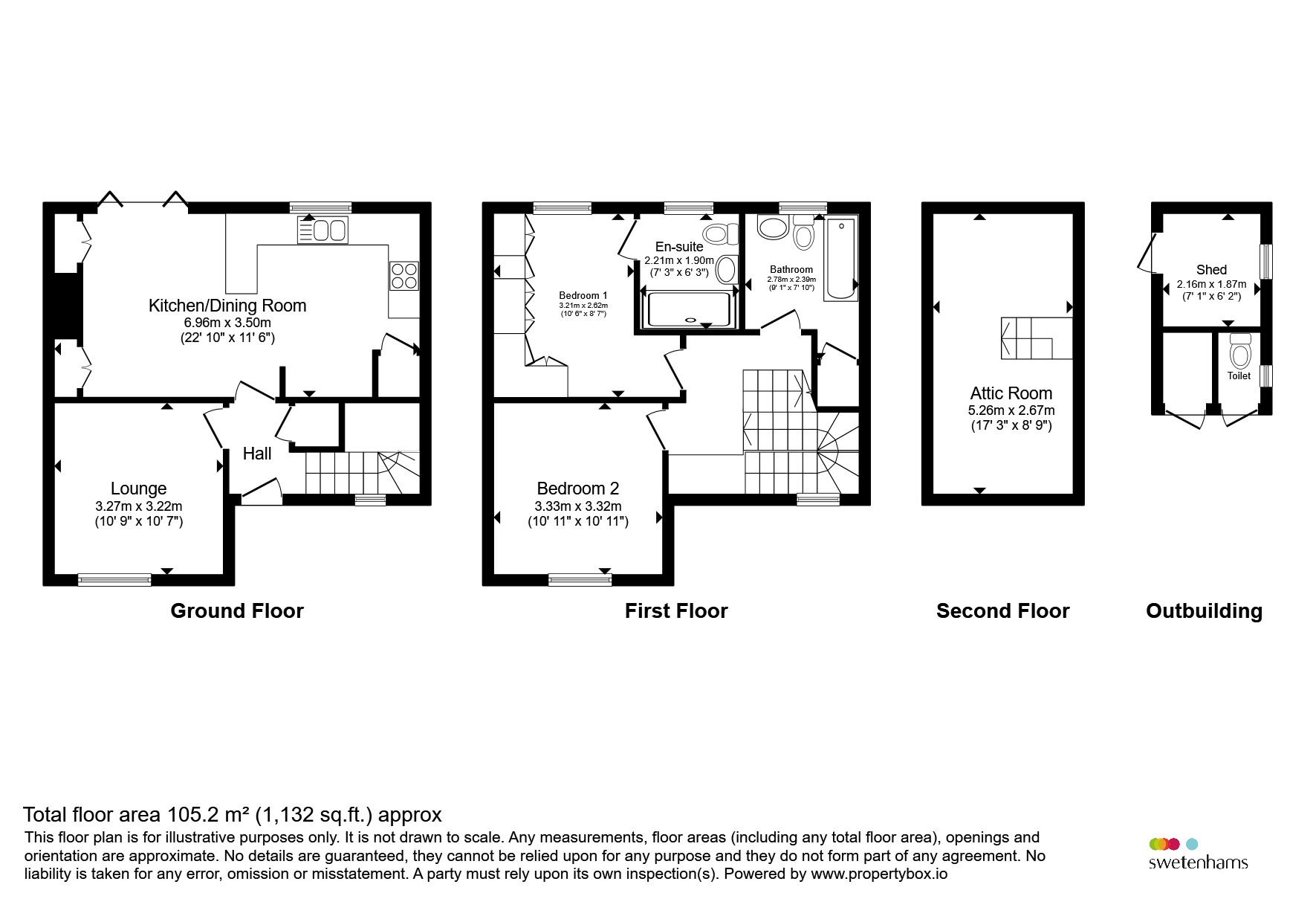 45, Circular Drive, Chester floorplan