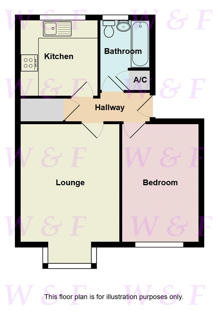 Flat 7, Silverbirch Court, Orphanage Road, Birmingham, West Midlands B24 0AB floorplan