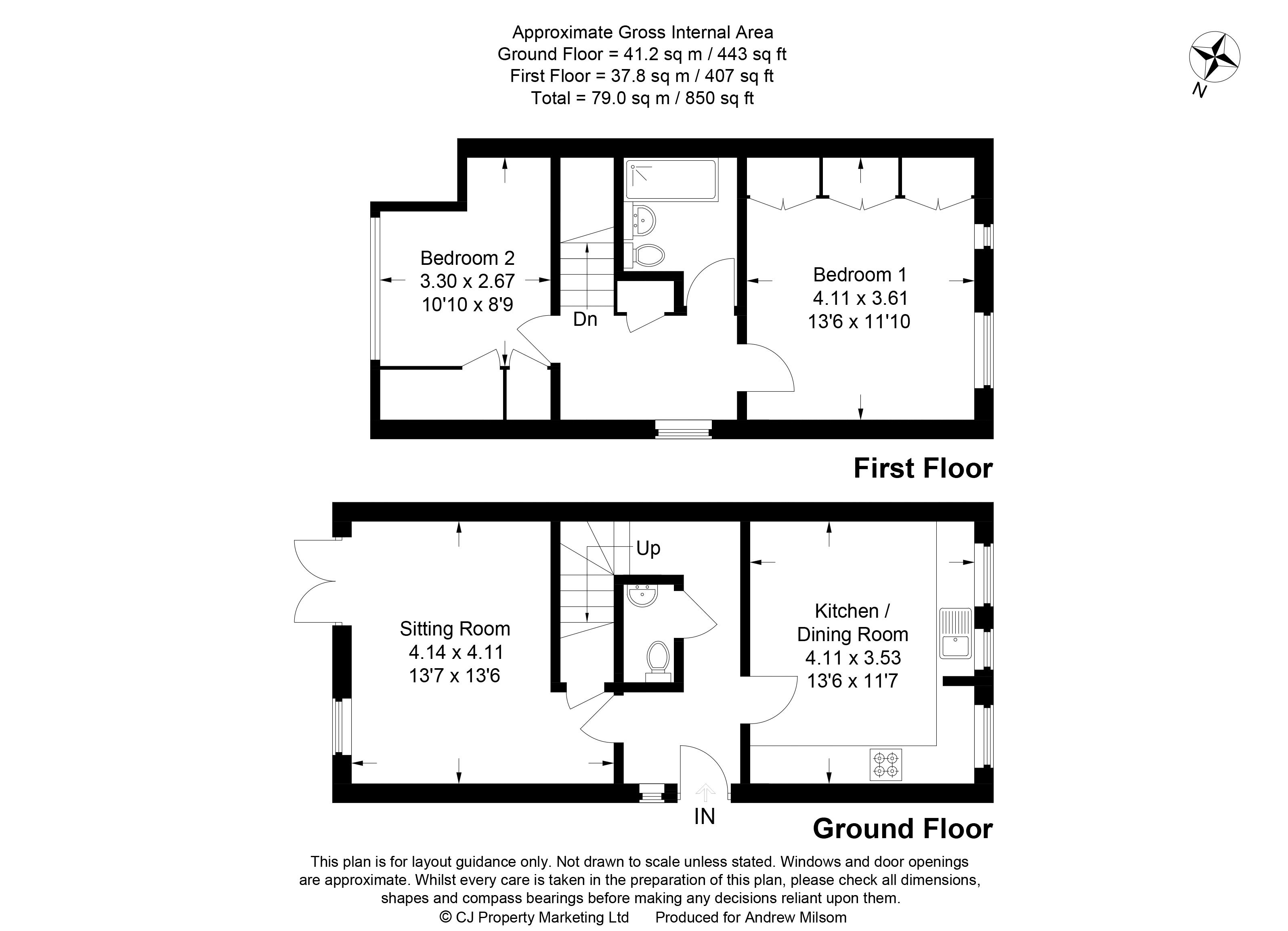 22, Kingsley Drive, Marlow Bottom floorplan