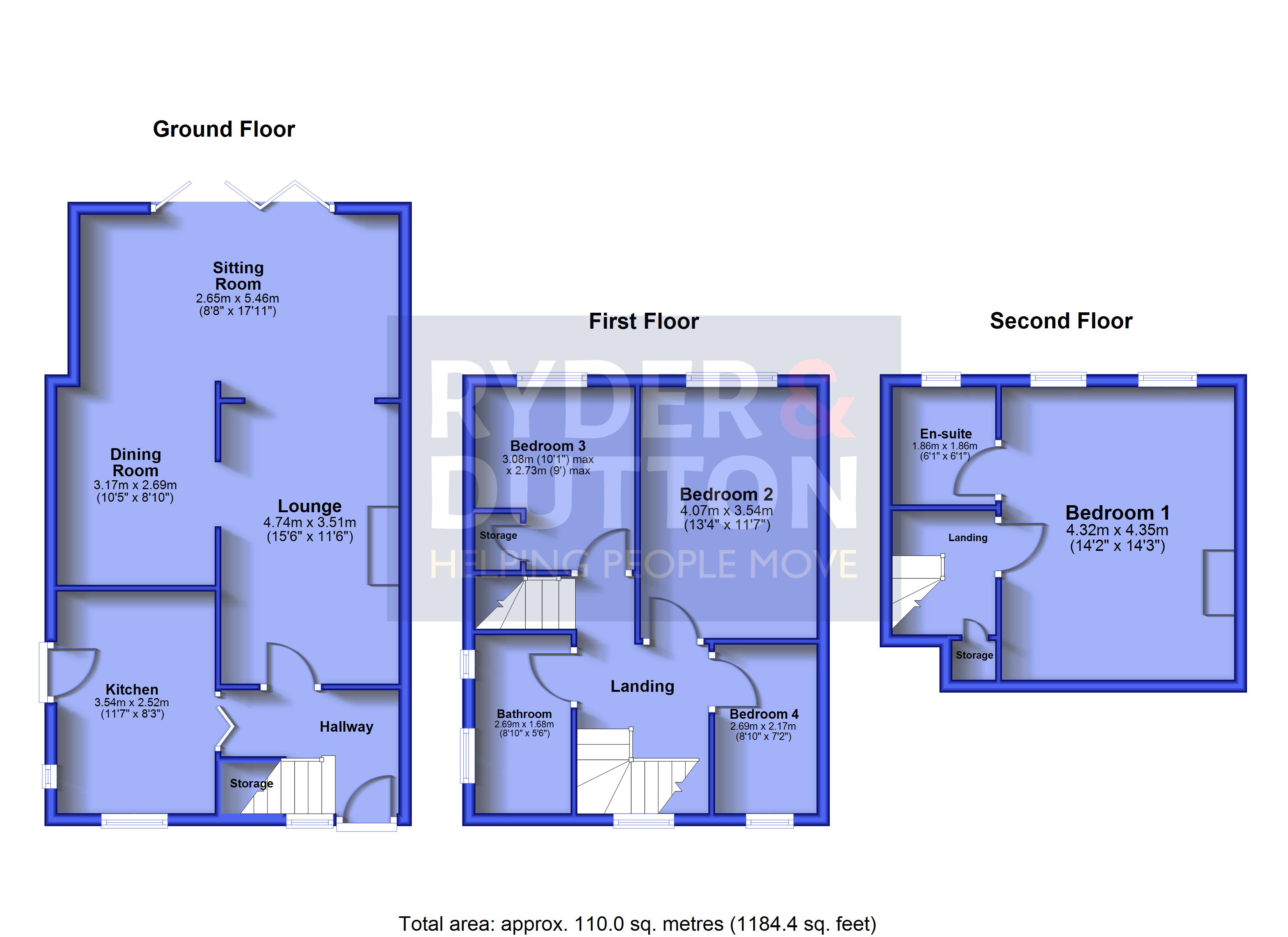 125, Kingsway, Middleton floorplan