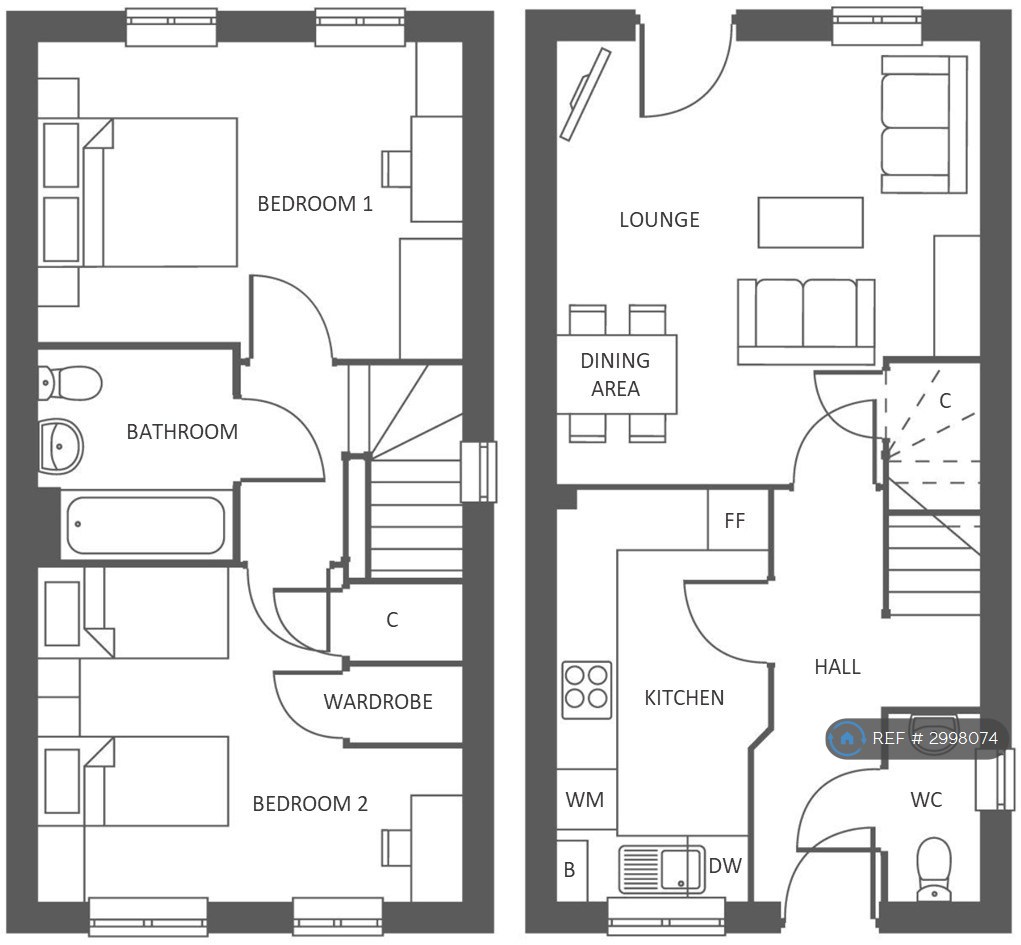 Harvest Grove, Wixams, Bedford floorplan