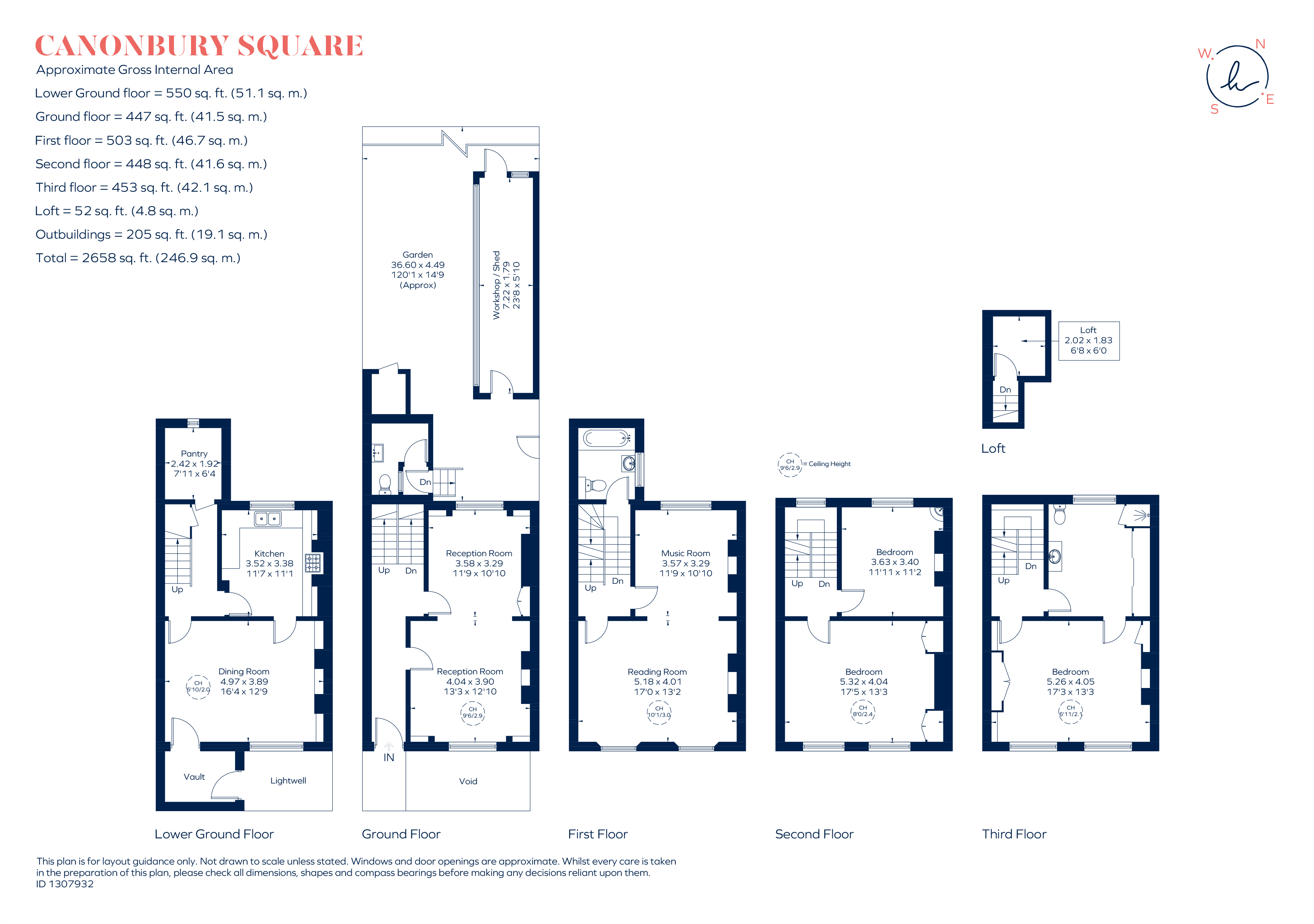 40A, Canonbury Square, London floorplan