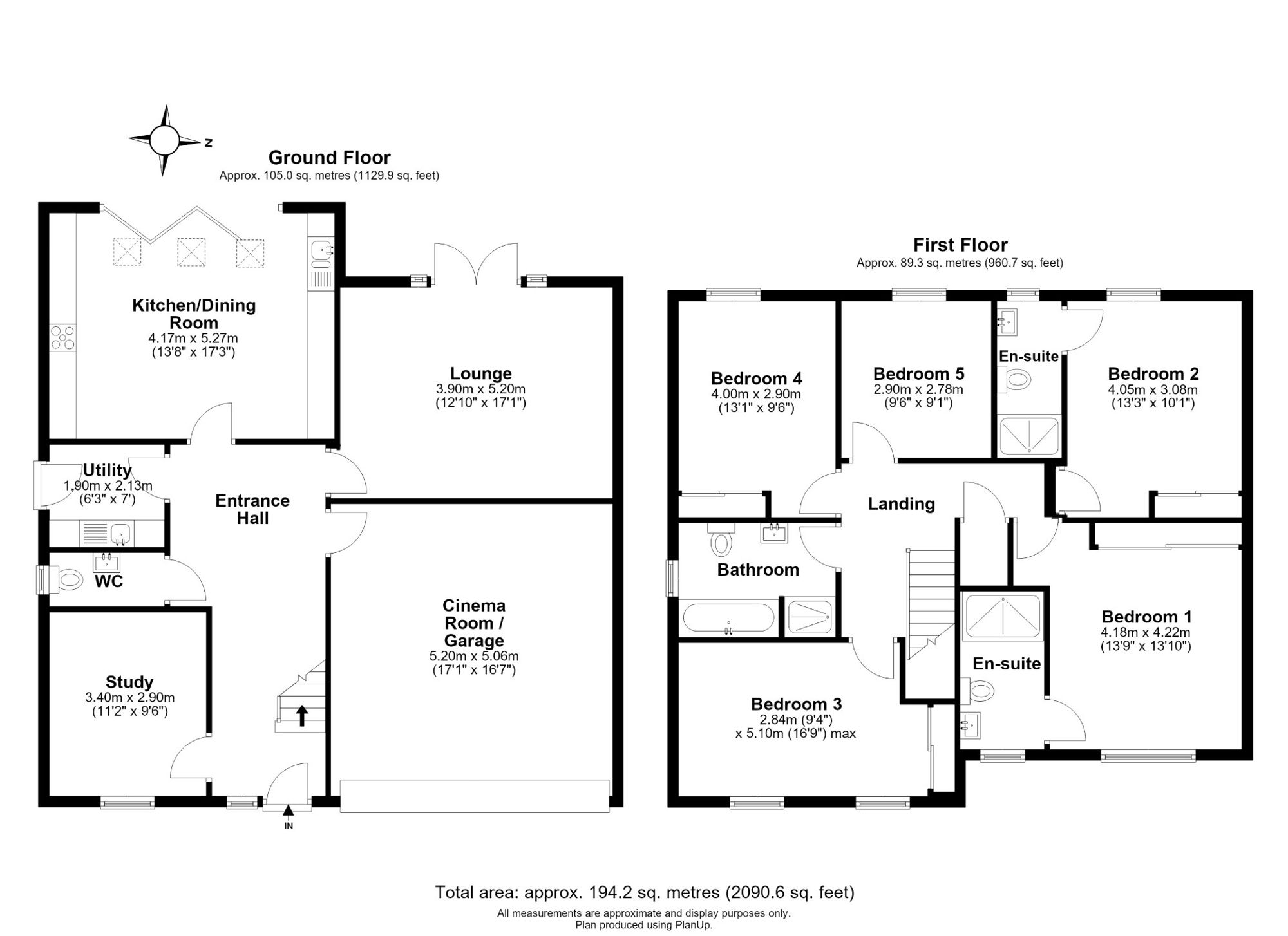 7 Elderberry Drive, Harrogate floorplan