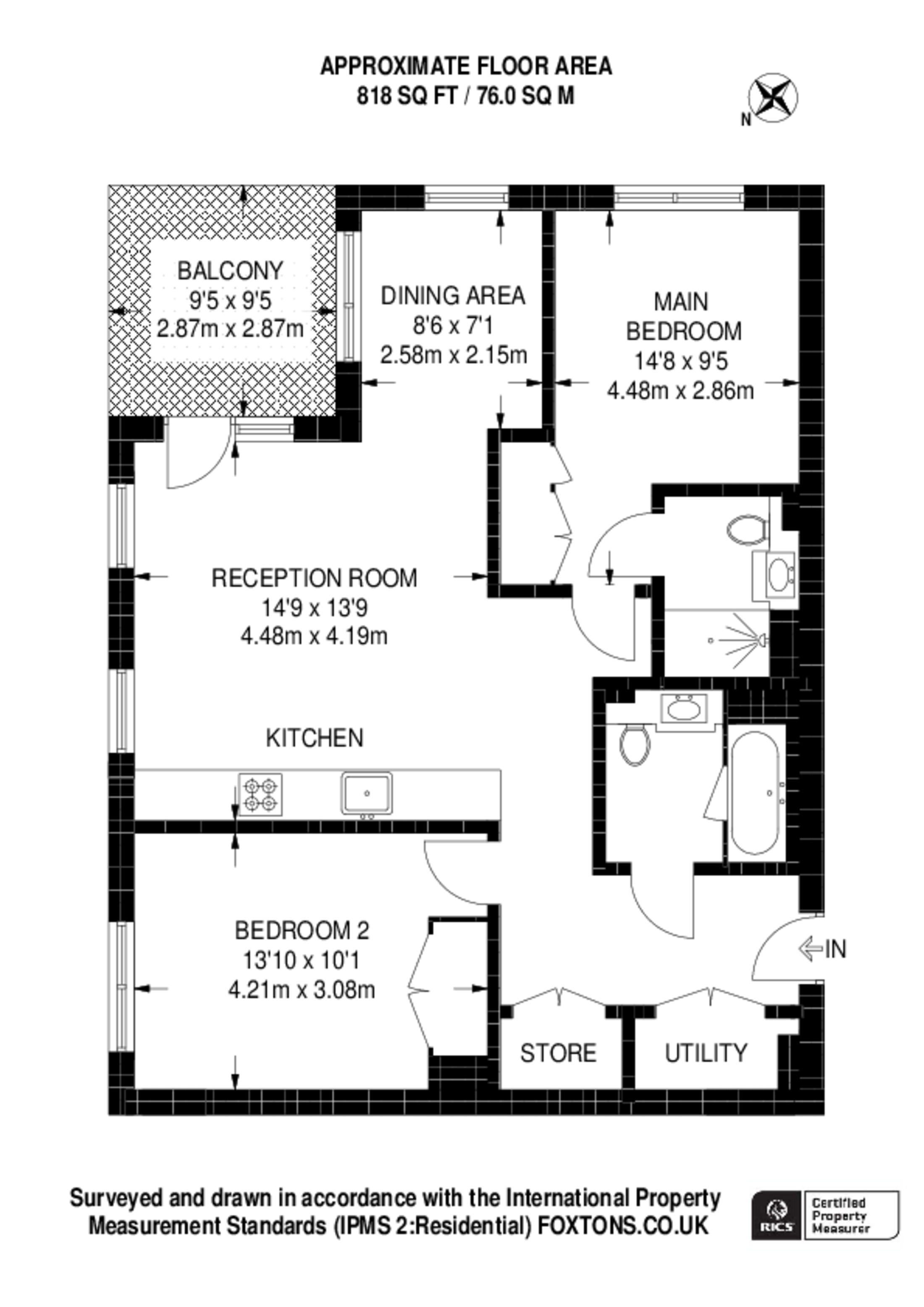 The Edit, South Bank floorplan