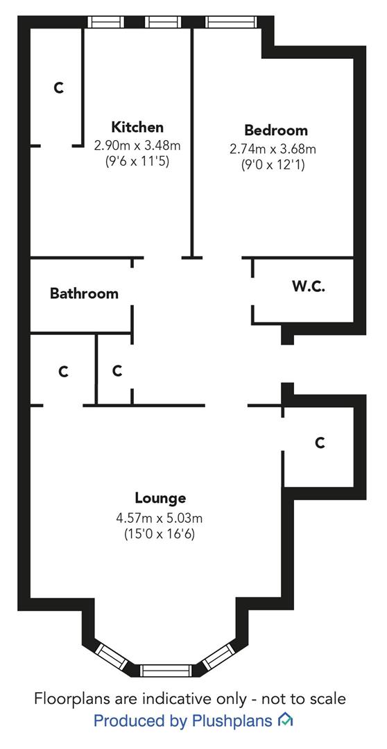 Royal Street, Gourock PA19, 1 bedroom flat for sale 64389718
