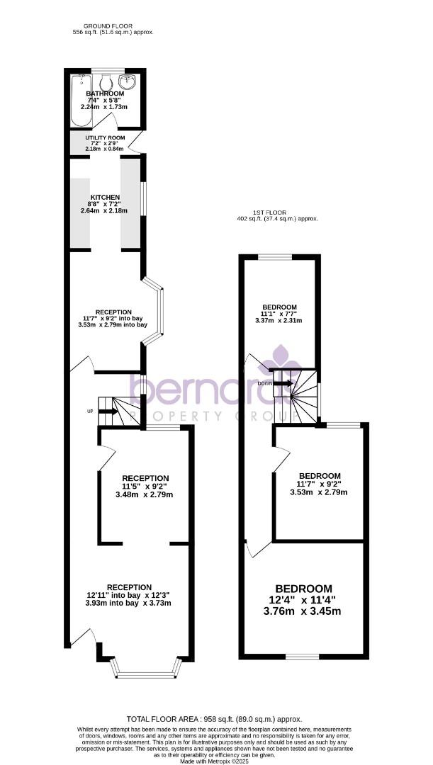 116, Lower Derby Road, Portsmouth floorplan