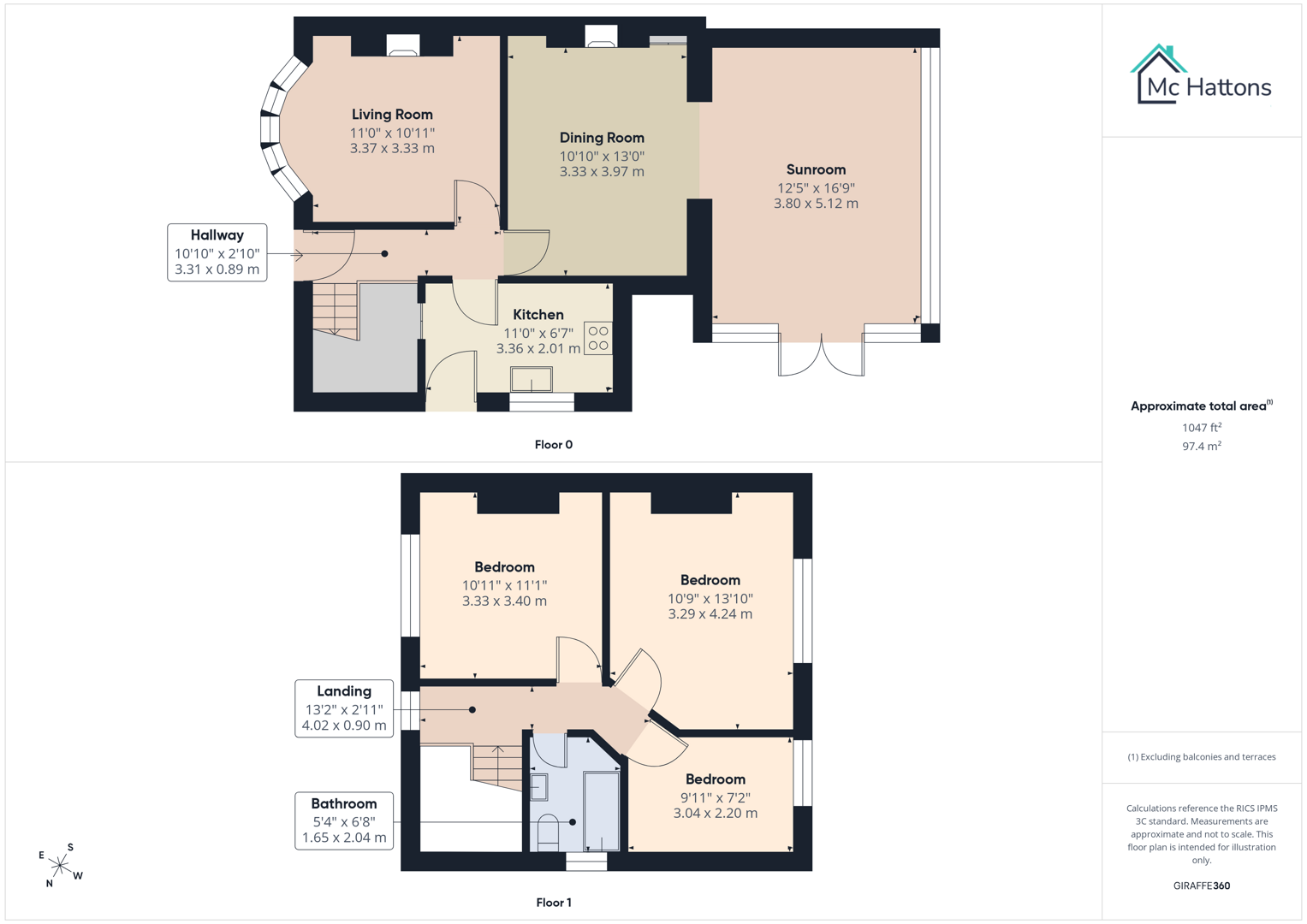 1, Gardners Lane, Neath floorplan