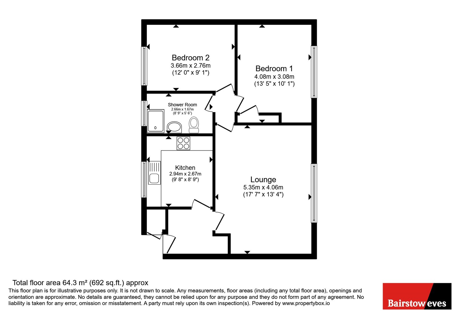 109, The Twitchell, Nottinghamshire floorplan