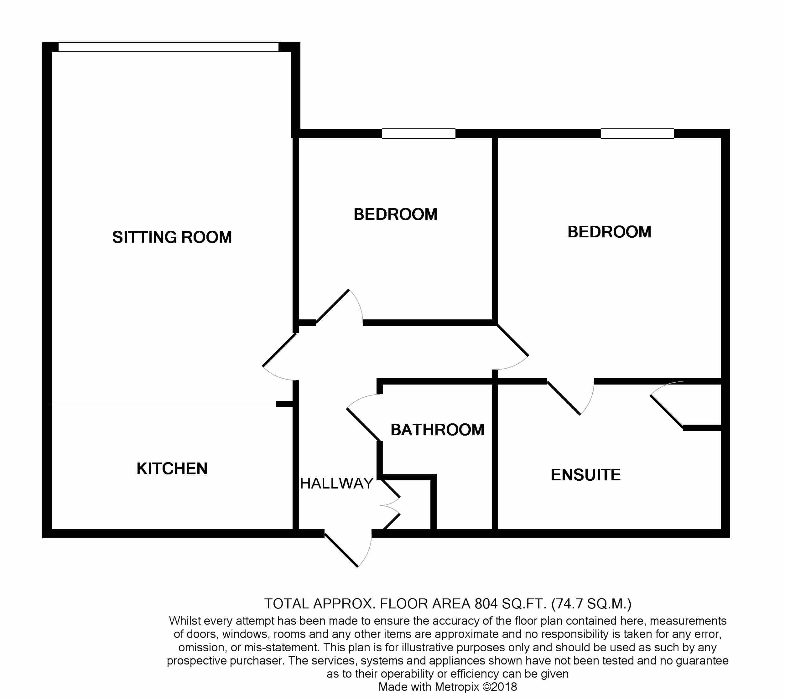 2 Bedrooms Flat for sale in Claremont Quays, Claremont Road BN25