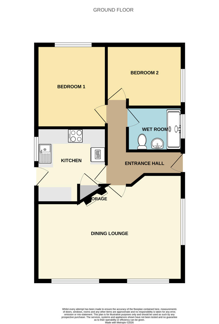 2 The Oval, Greenfield Park, Preston floorplan