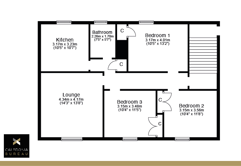 Cripps Avenue, Linnvale, Clydebank G81, 3 bedroom flat for sale