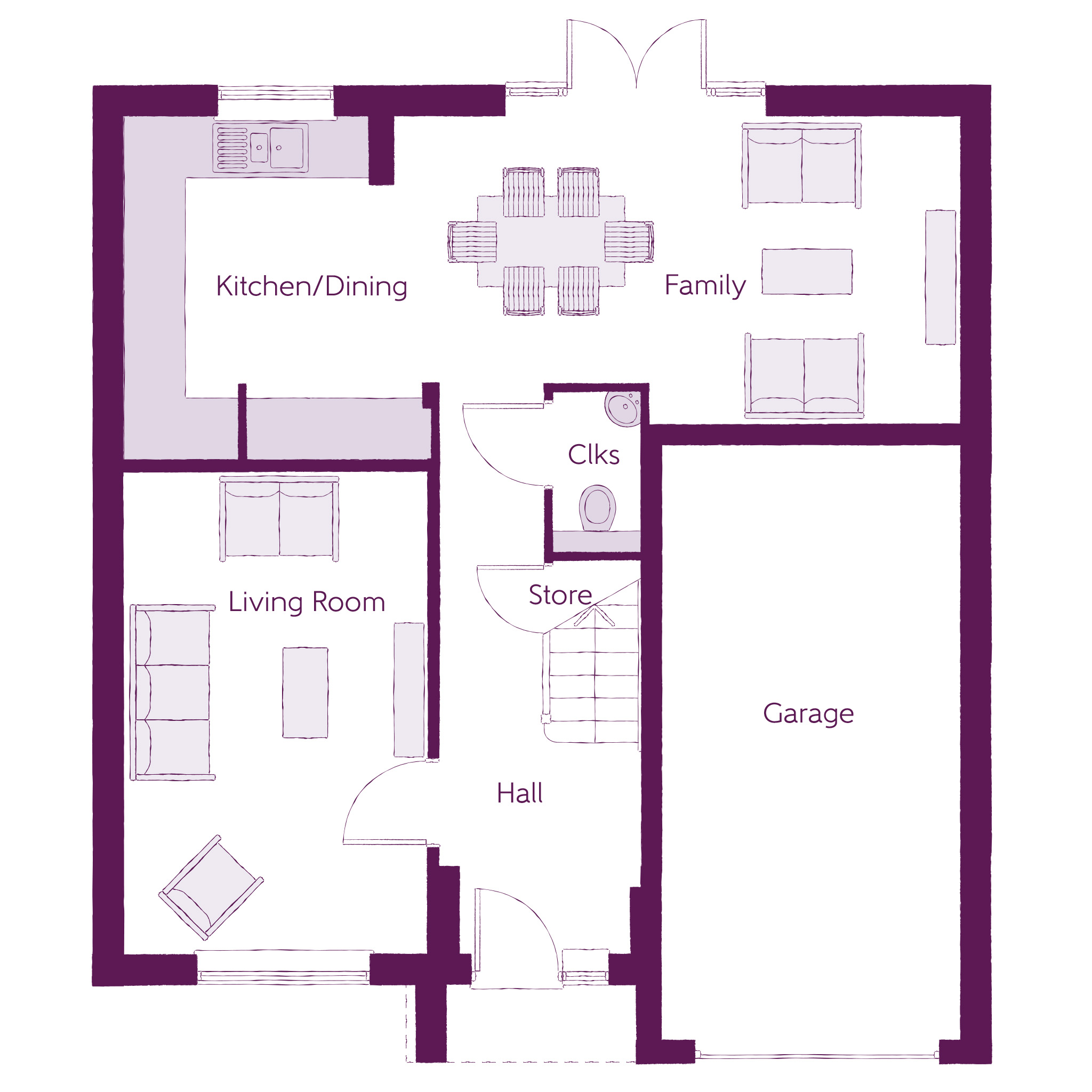 293, Blenheim Avenue, Brough floorplan