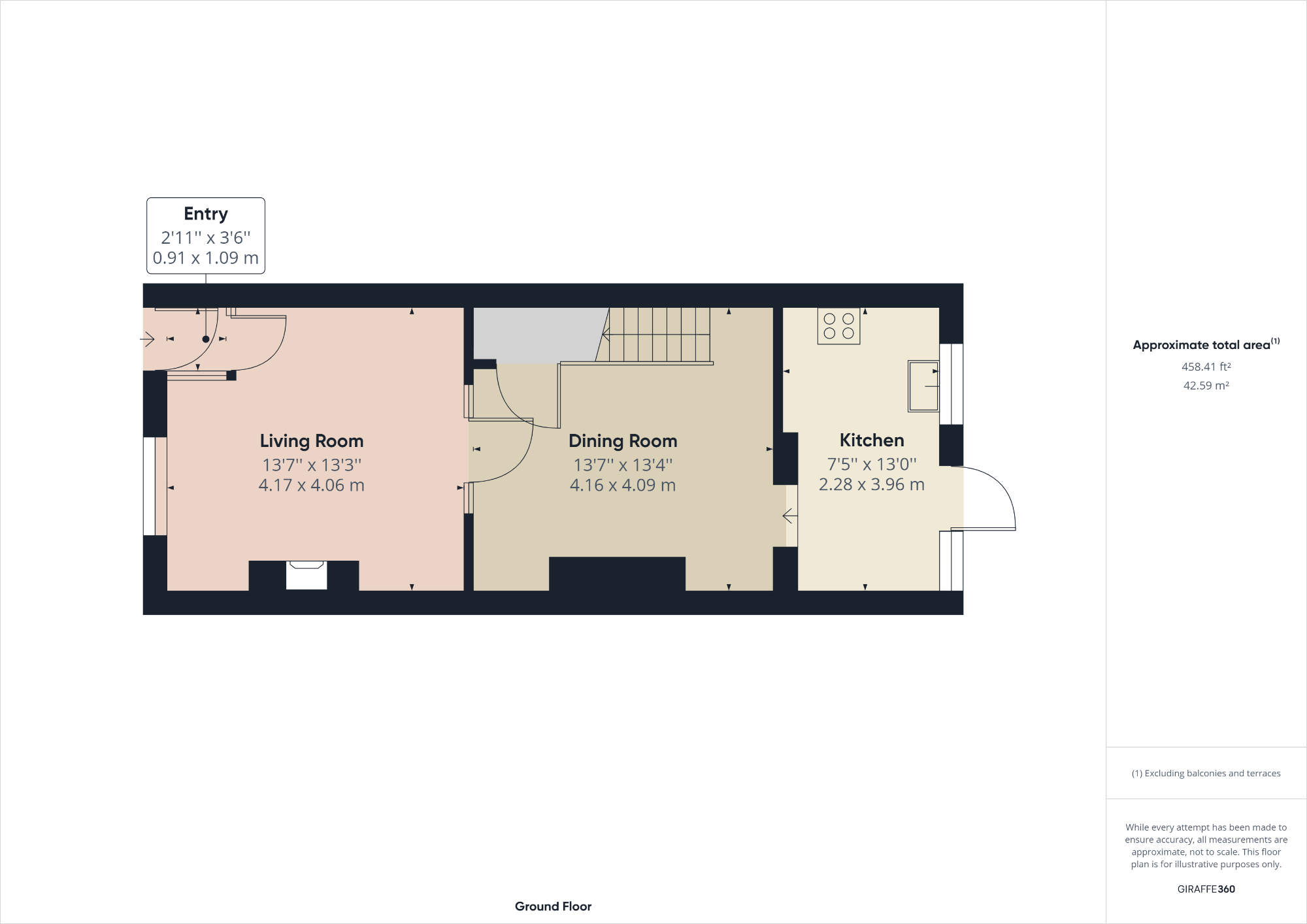 Chatburn Road, Clitheroe BB7, 2 bedroom terraced house for sale